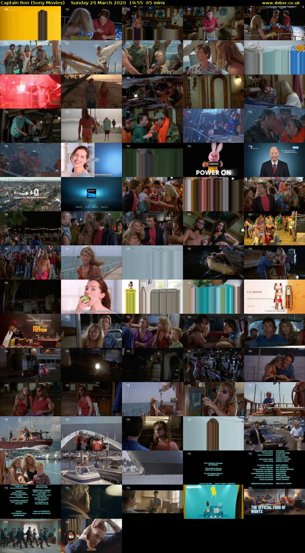 Captain Ron (Sony Movies) Sunday 29 March 2020 19:55 - 21:00
