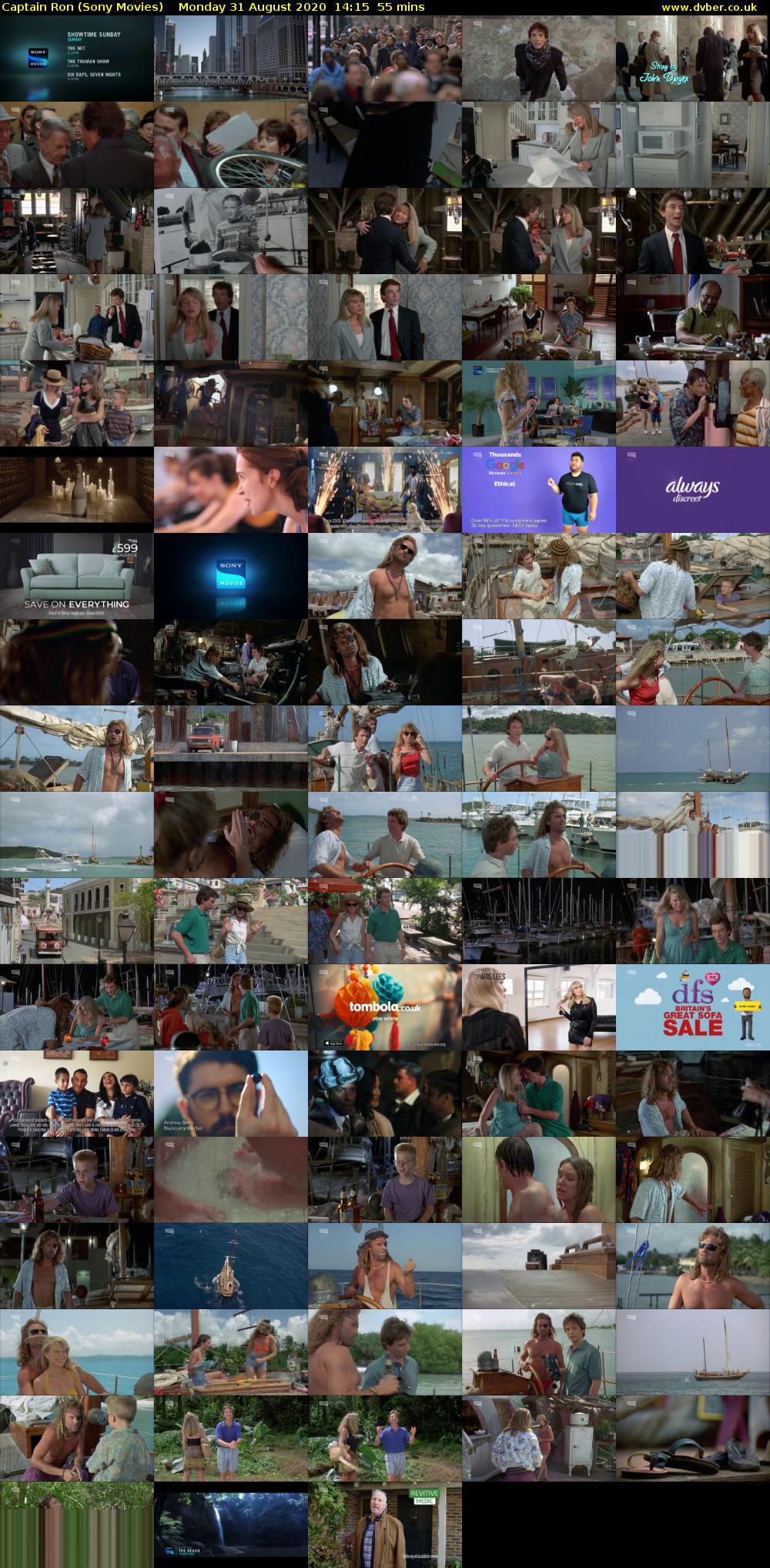 Captain Ron (Sony Movies) Monday 31 August 2020 14:15 - 15:10