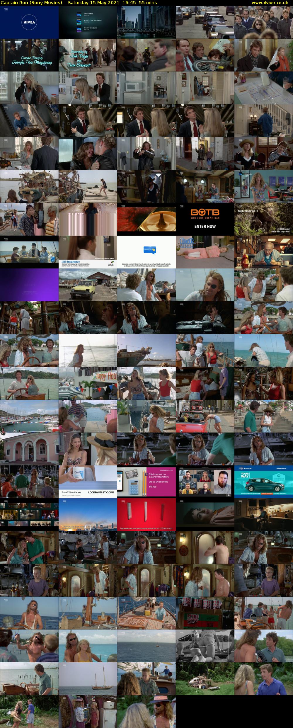 Captain Ron (Sony Movies) Saturday 15 May 2021 16:45 - 17:40