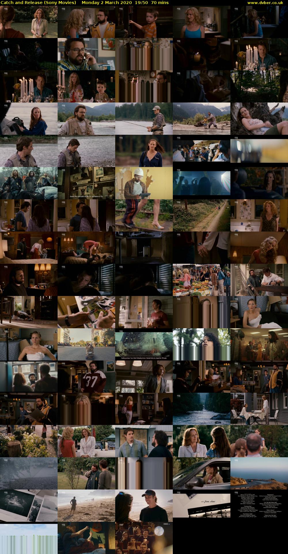 Catch and Release (Sony Movies) Monday 2 March 2020 19:50 - 21:00