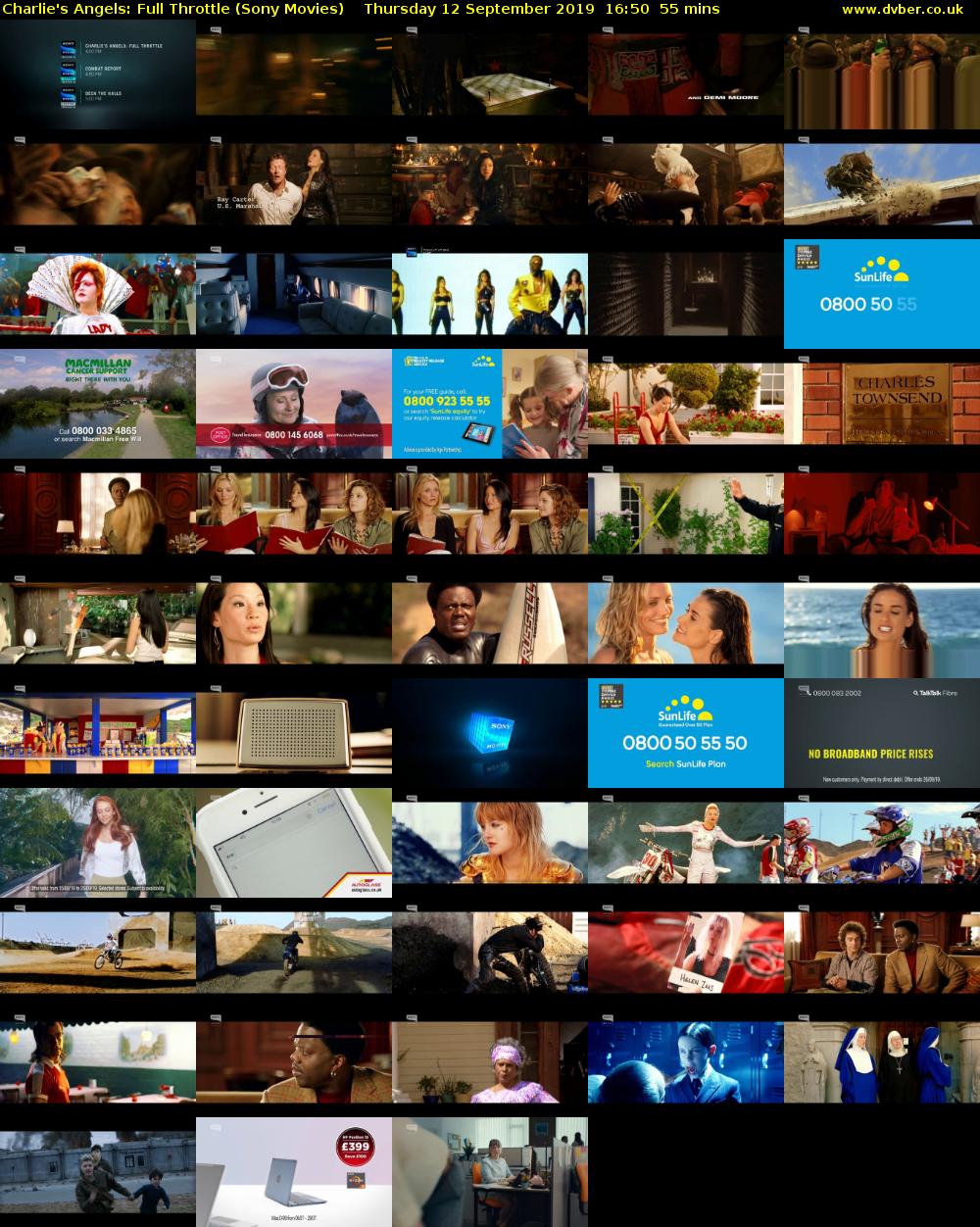 Charlie's Angels: Full Throttle (Sony Movies) Thursday 12 September 2019 16:50 - 17:45