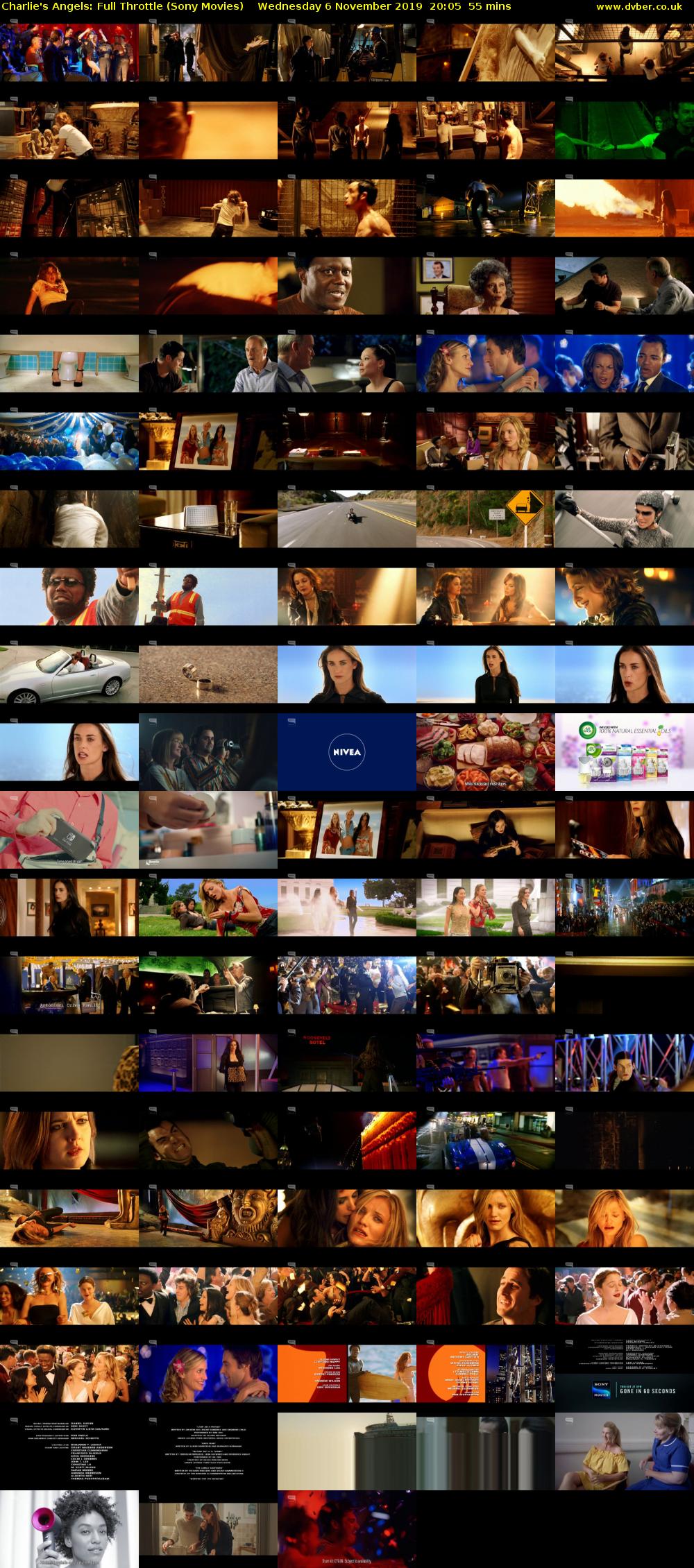 Charlie's Angels: Full Throttle (Sony Movies) Wednesday 6 November 2019 20:05 - 21:00