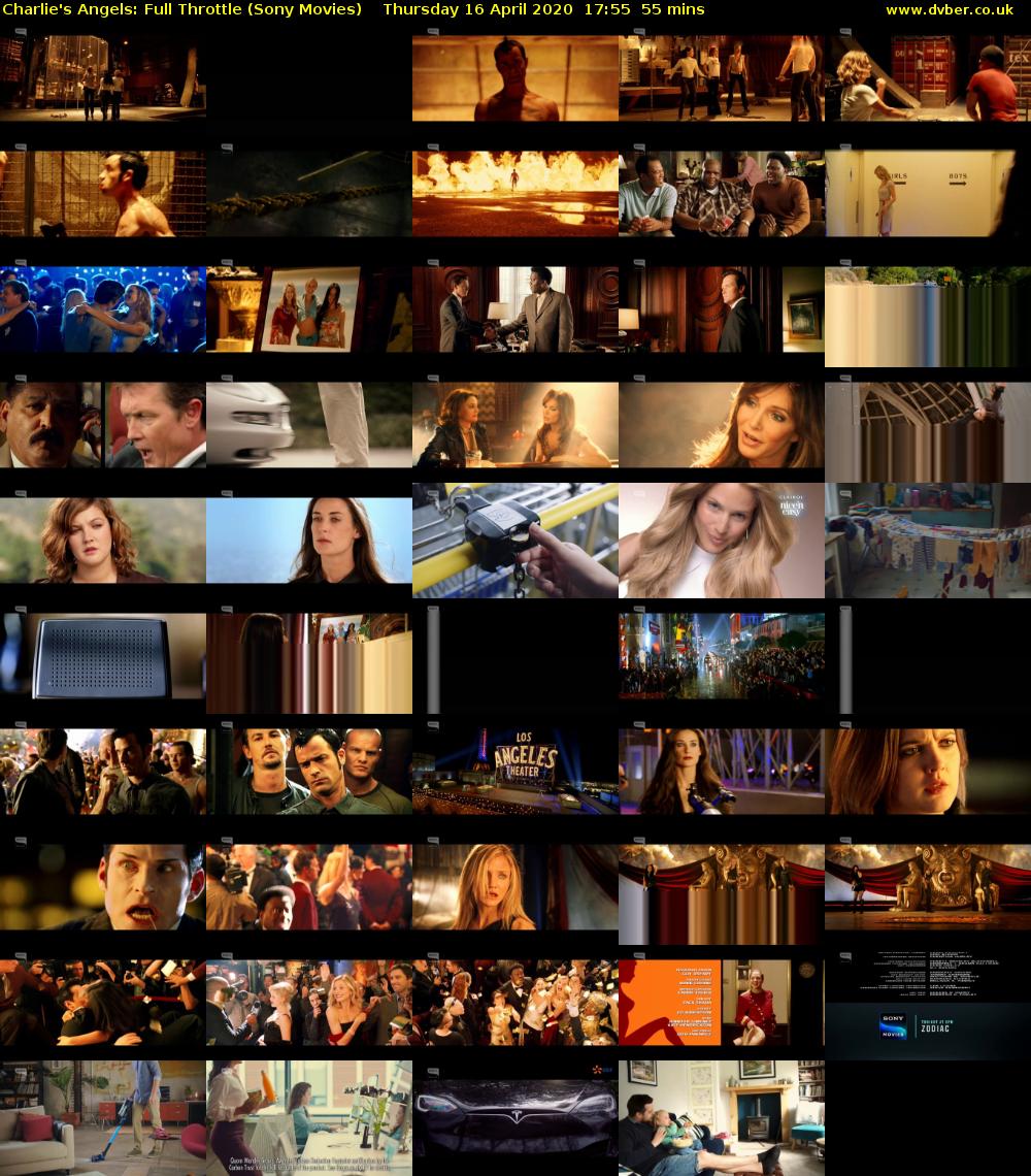 Charlie's Angels: Full Throttle (Sony Movies) Thursday 16 April 2020 17:55 - 18:50