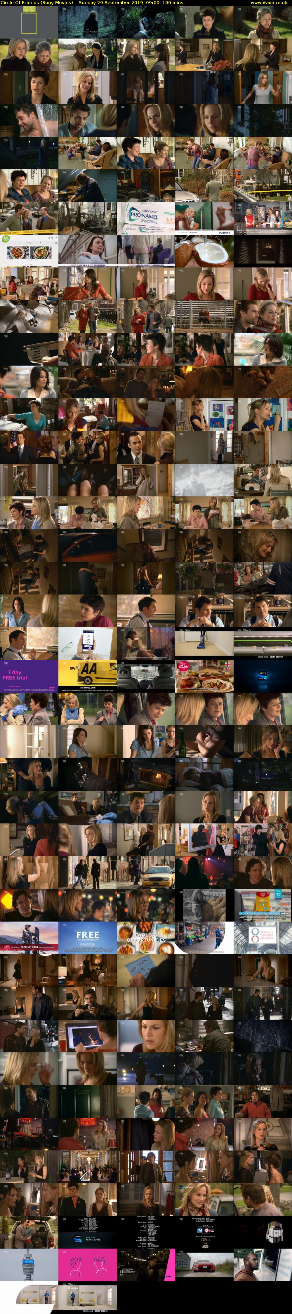 Circle Of Friends (Sony Movies) Sunday 29 September 2019 09:00 - 10:40