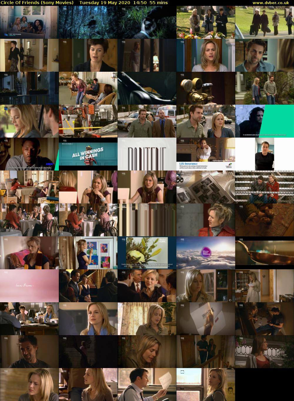Circle Of Friends (Sony Movies) Tuesday 19 May 2020 14:50 - 15:45
