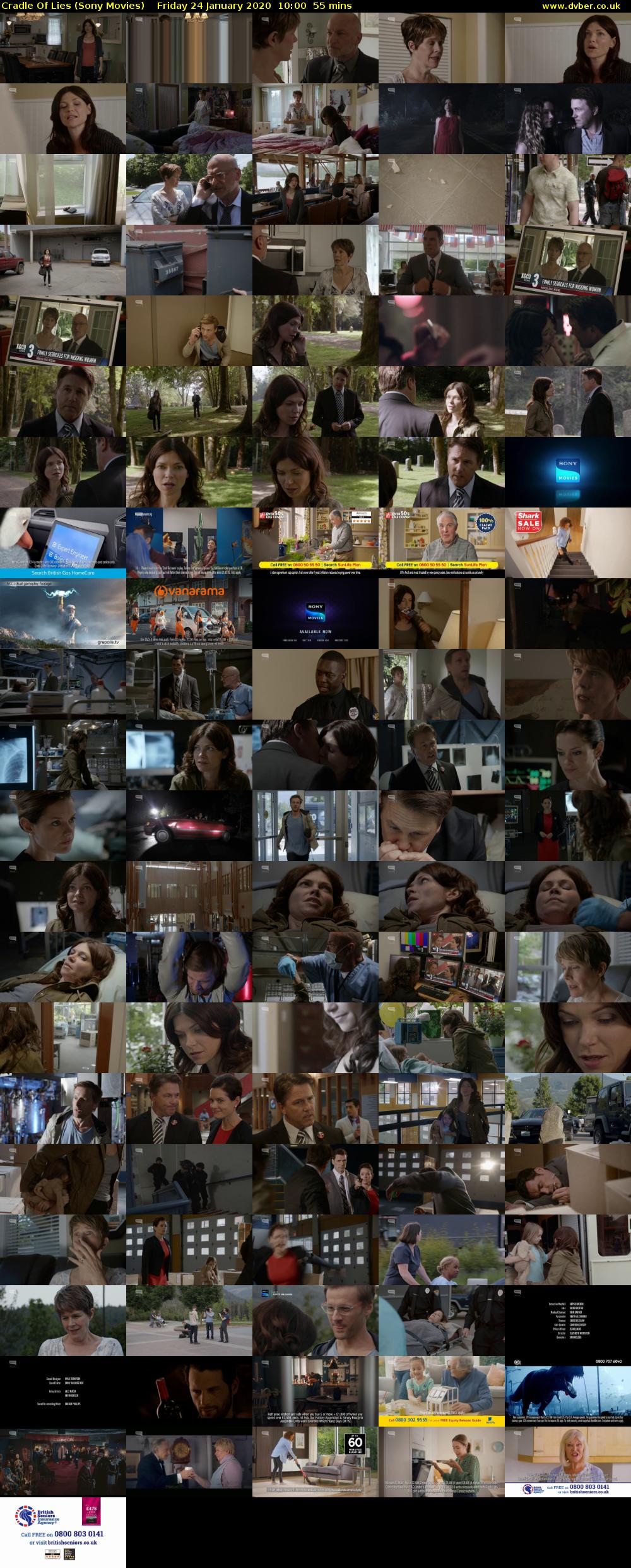 Cradle Of Lies (Sony Movies) Friday 24 January 2020 10:00 - 10:55