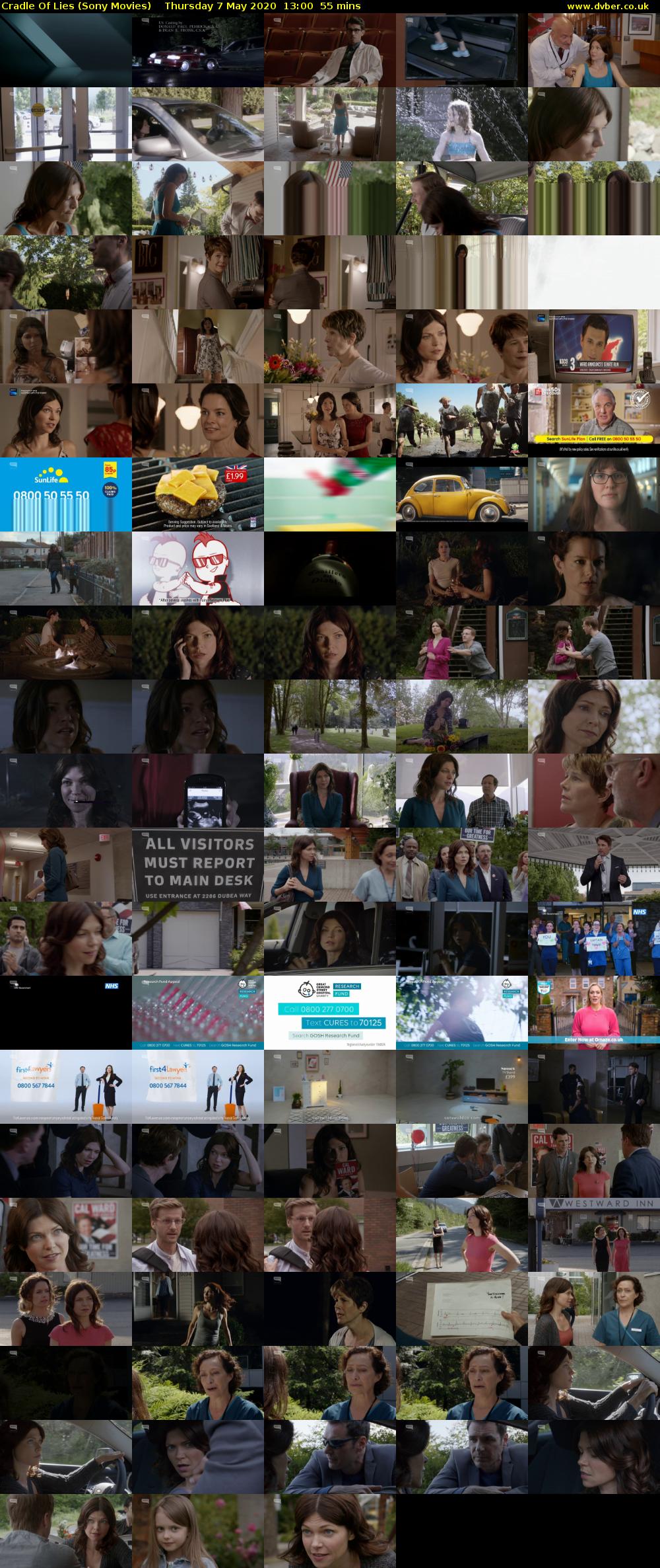 Cradle Of Lies (Sony Movies) Thursday 7 May 2020 13:00 - 13:55