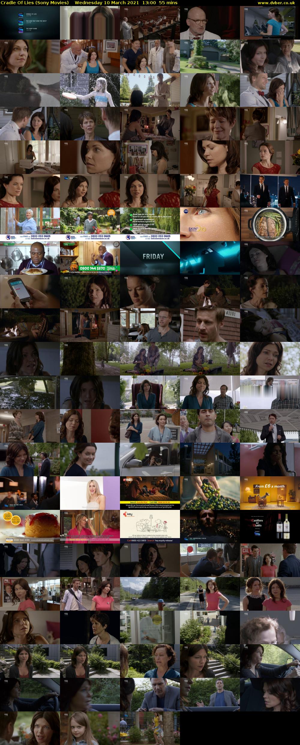 Cradle Of Lies (Sony Movies) Wednesday 10 March 2021 13:00 - 13:55