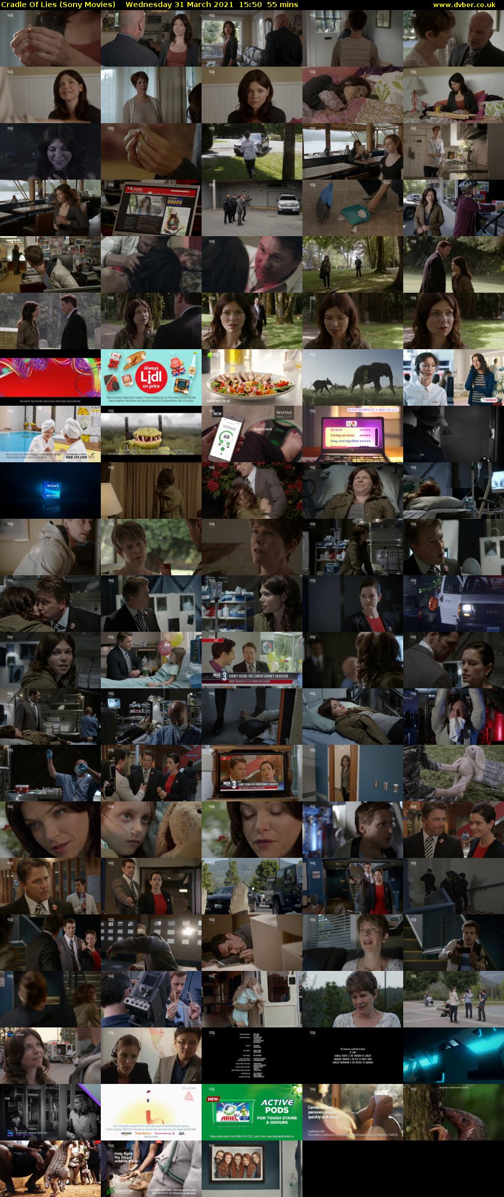 Cradle Of Lies (Sony Movies) Wednesday 31 March 2021 15:50 - 16:45