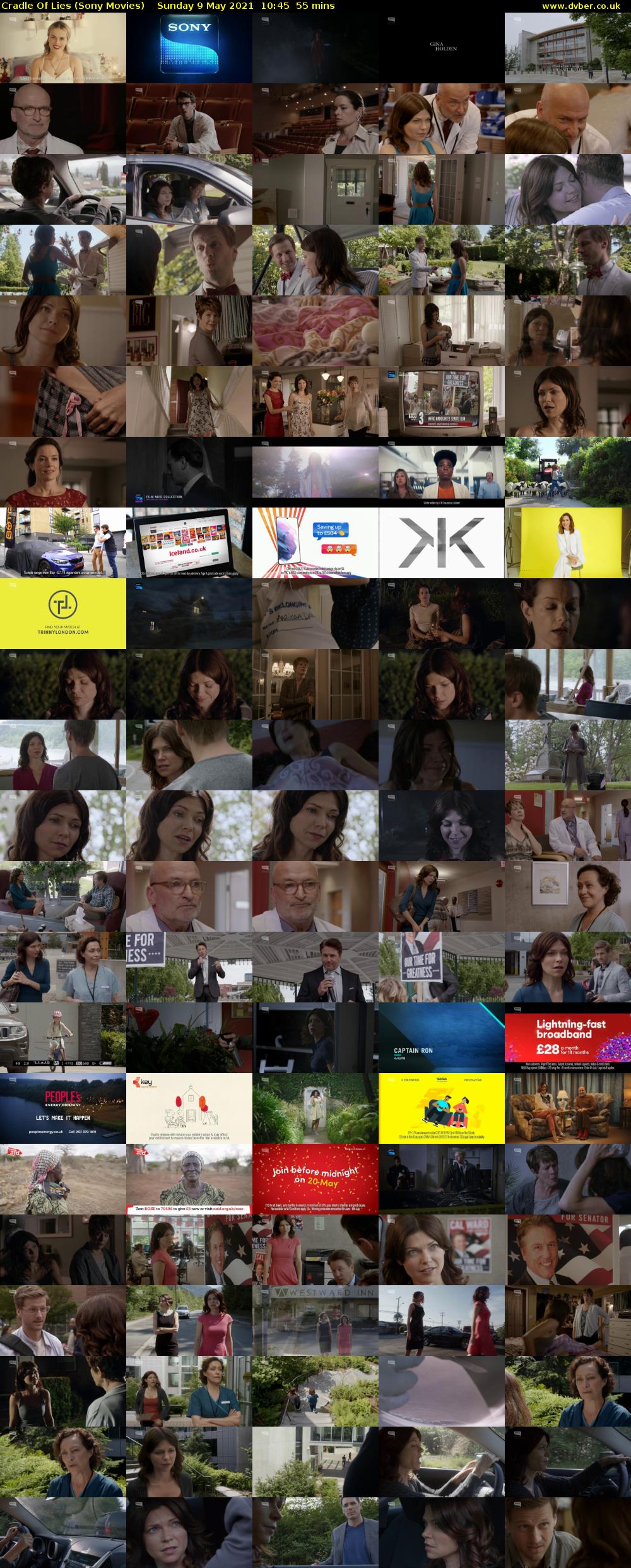 Cradle Of Lies (Sony Movies) Sunday 9 May 2021 10:45 - 11:40