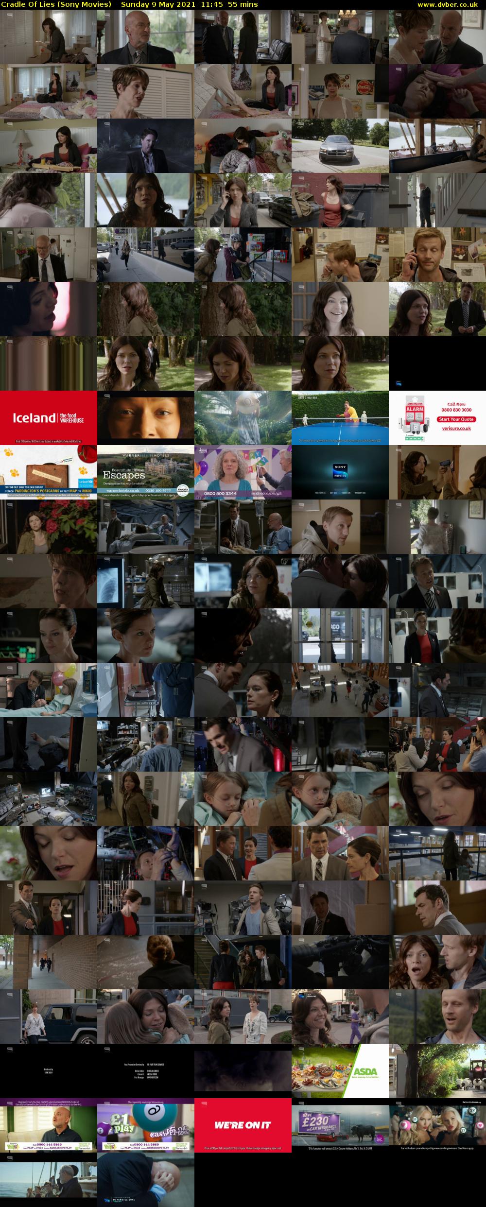 Cradle Of Lies (Sony Movies) Sunday 9 May 2021 11:45 - 12:40