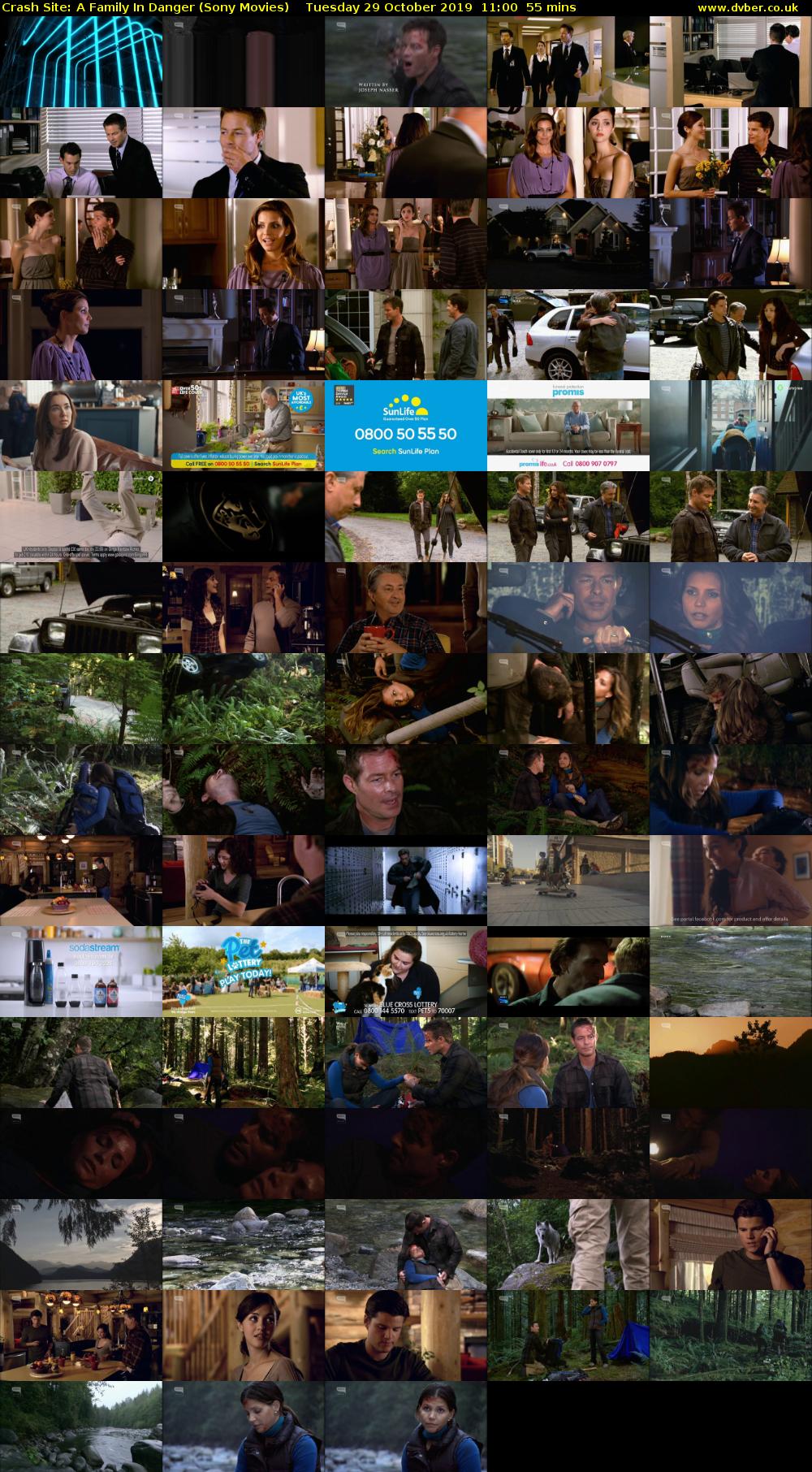 Crash Site: A Family In Danger (Sony Movies) Tuesday 29 October 2019 11:00 - 11:55