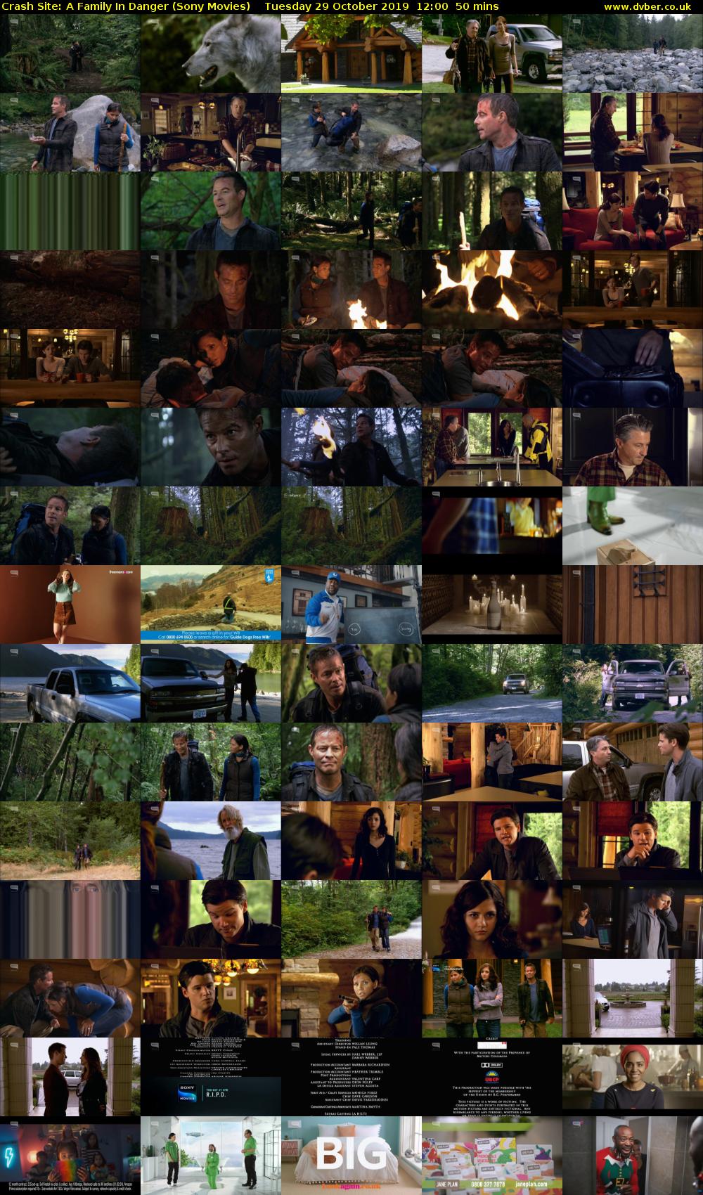 Crash Site: A Family In Danger (Sony Movies) Tuesday 29 October 2019 12:00 - 12:50