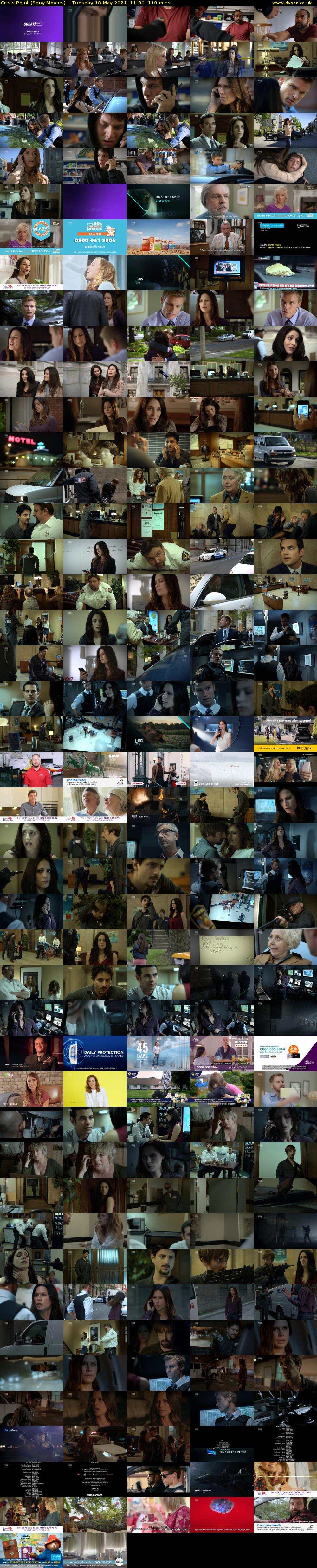 Crisis Point (Sony Movies) Tuesday 18 May 2021 11:00 - 12:50
