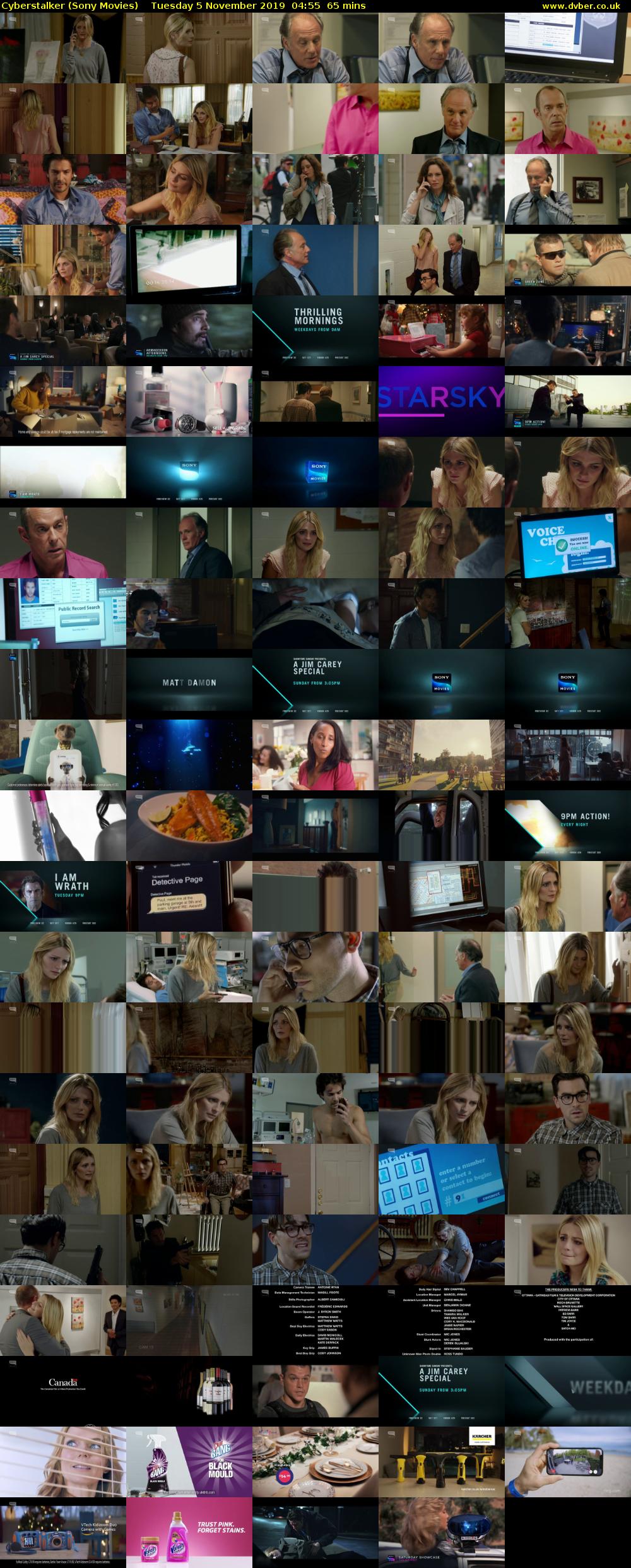 Cyberstalker (Sony Movies) Tuesday 5 November 2019 04:55 - 06:00