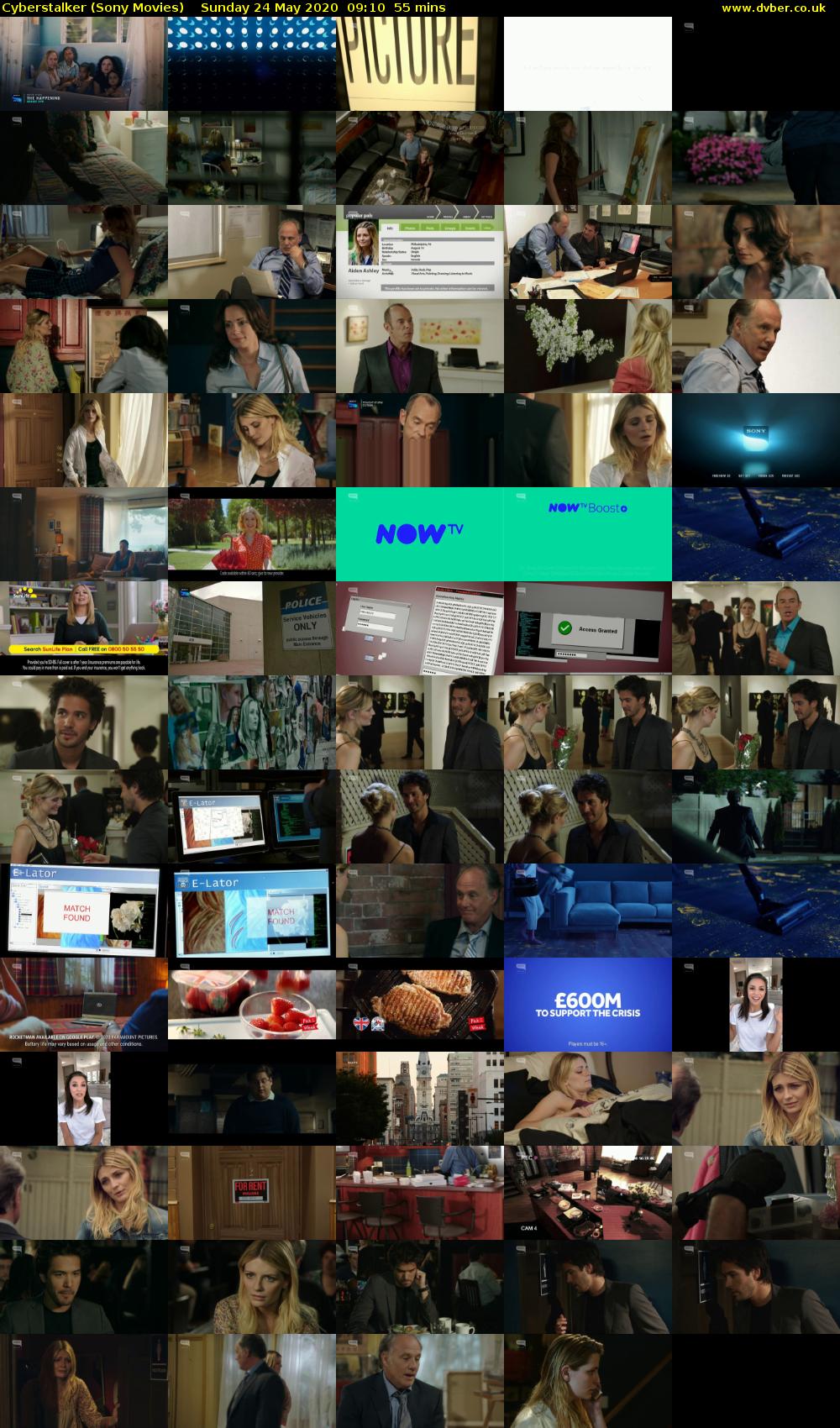 Cyberstalker (Sony Movies) Sunday 24 May 2020 09:10 - 10:05