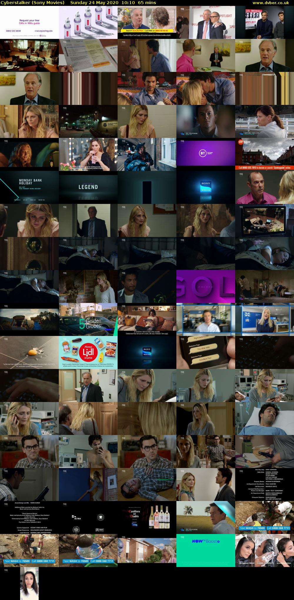 Cyberstalker (Sony Movies) Sunday 24 May 2020 10:10 - 11:15