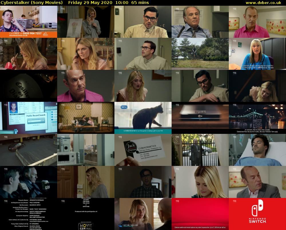 Cyberstalker (Sony Movies) Friday 29 May 2020 10:00 - 11:05