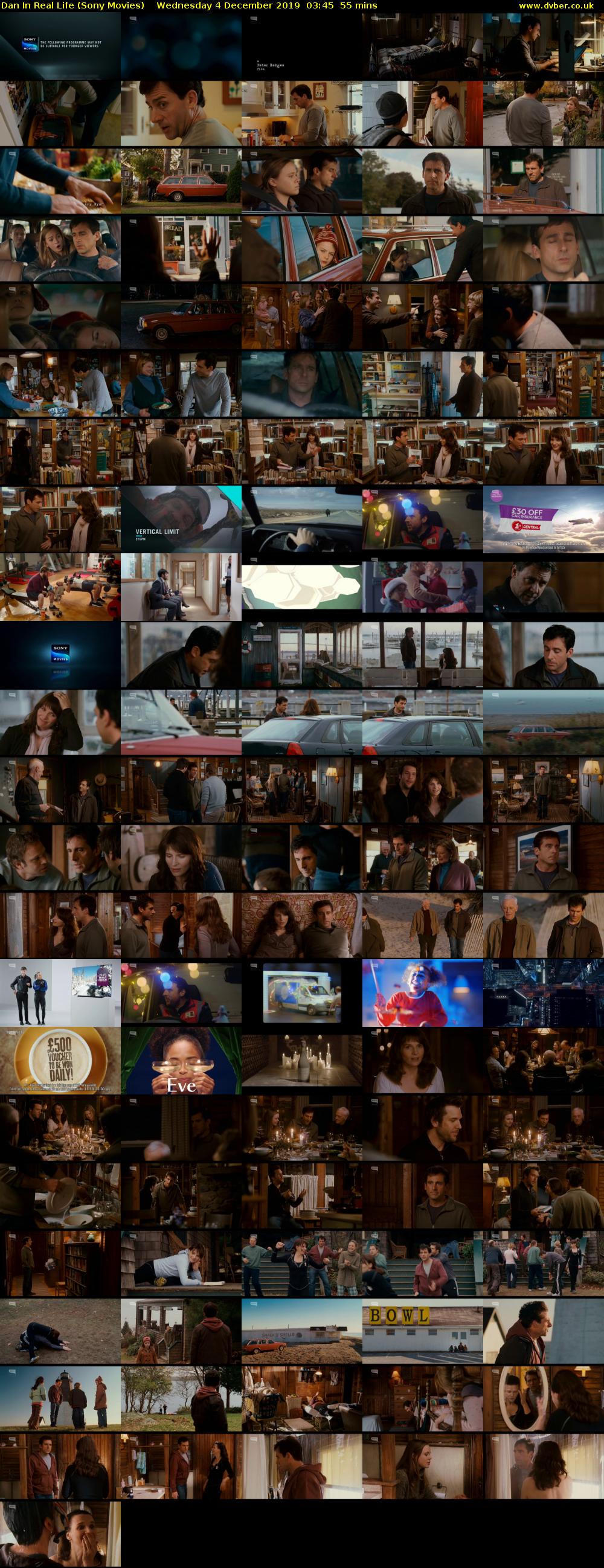 Dan In Real Life (Sony Movies) Wednesday 4 December 2019 03:45 - 04:40