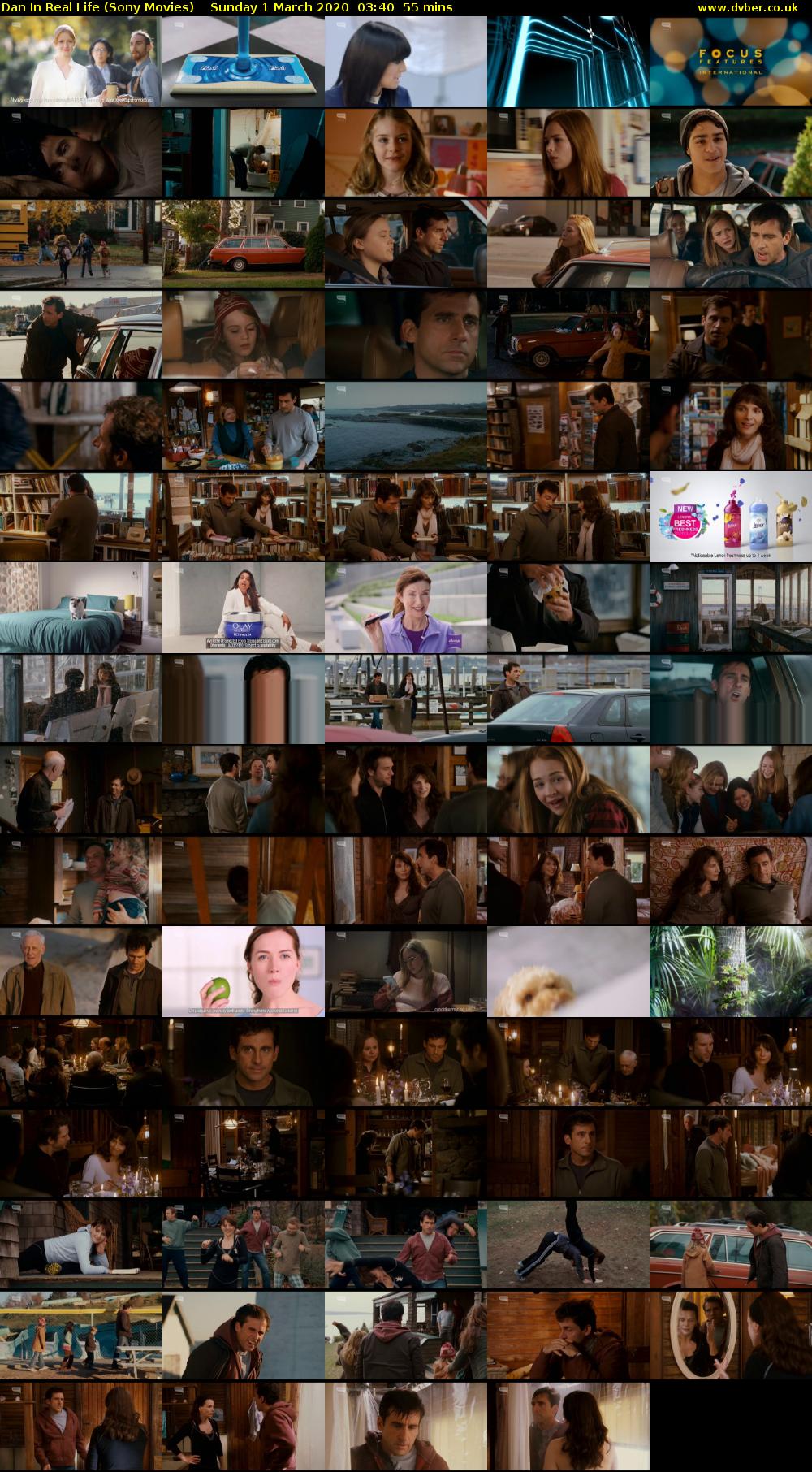 Dan In Real Life (Sony Movies) Sunday 1 March 2020 03:40 - 04:35