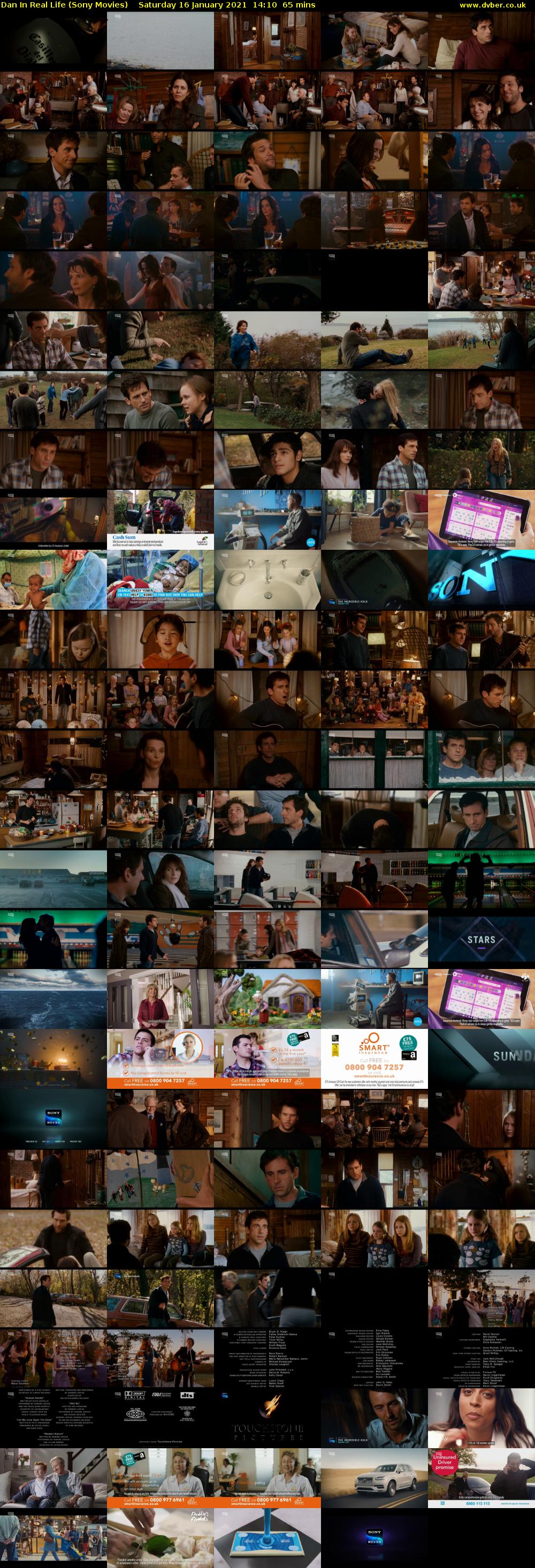 Dan In Real Life (Sony Movies) Saturday 16 January 2021 14:10 - 15:15