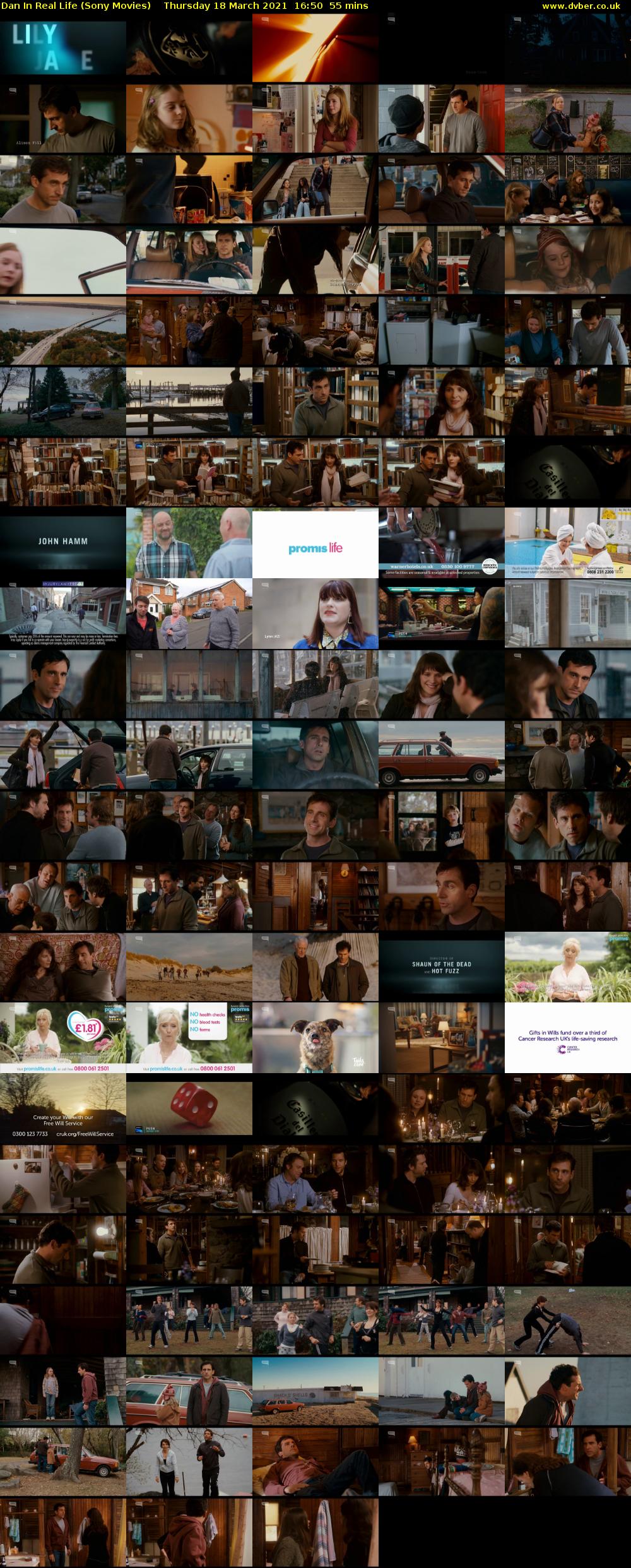 Dan In Real Life (Sony Movies) Thursday 18 March 2021 16:50 - 17:45