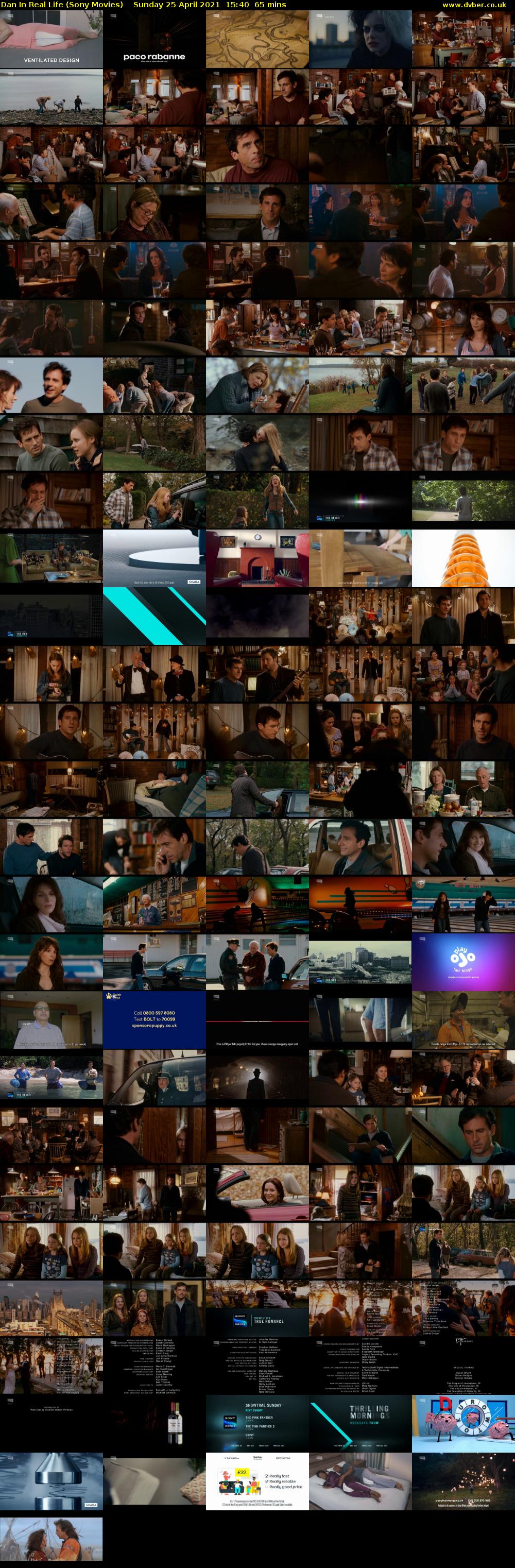 Dan In Real Life (Sony Movies) Sunday 25 April 2021 15:40 - 16:45