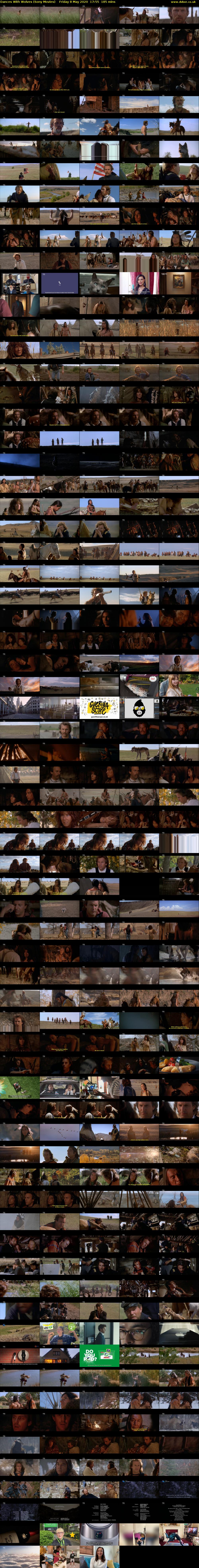 Dances With Wolves (Sony Movies) Friday 8 May 2020 17:55 - 21:00