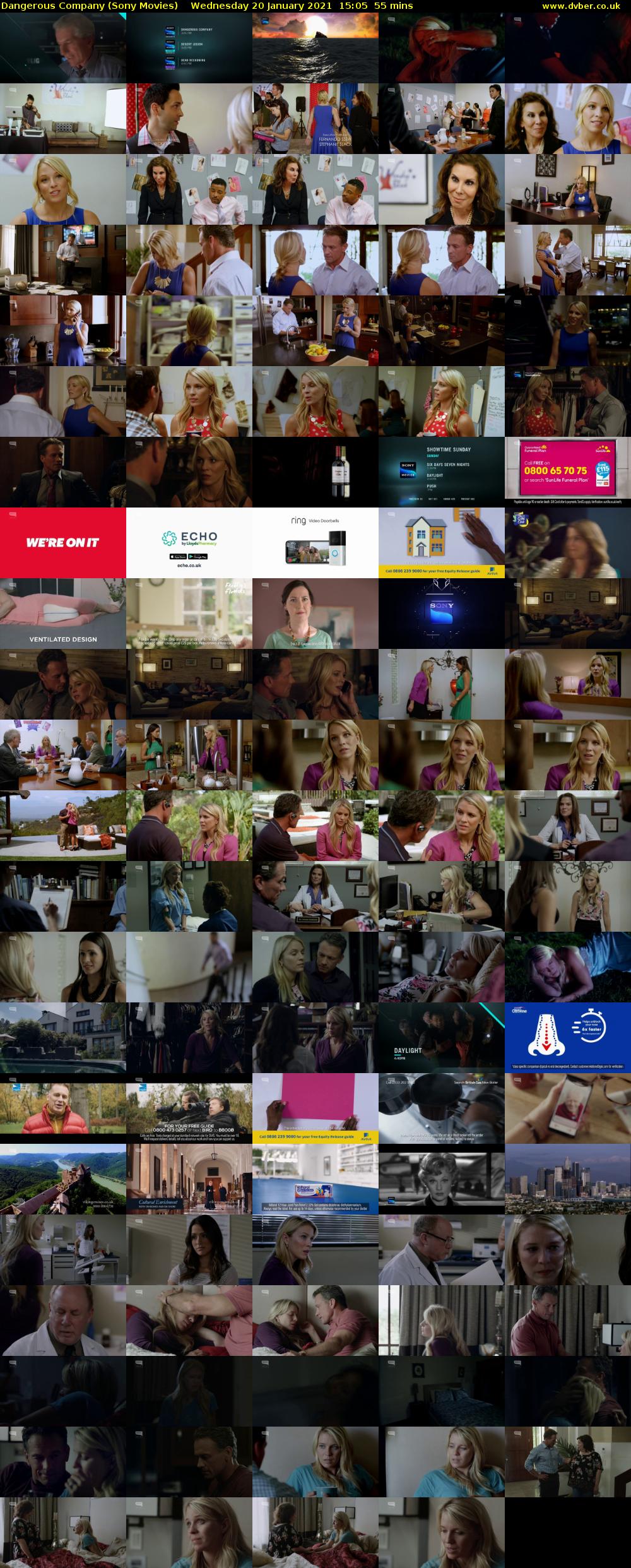 Dangerous Company (Sony Movies) Wednesday 20 January 2021 15:05 - 16:00