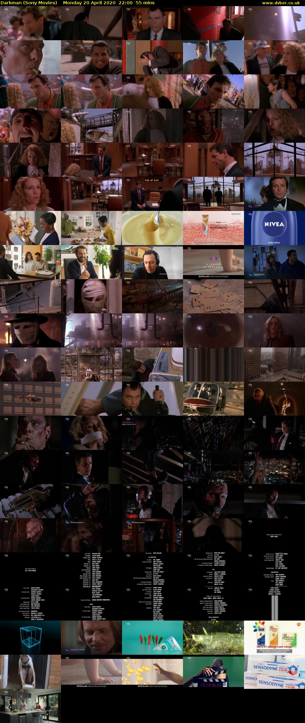 Darkman (Sony Movies) Monday 20 April 2020 22:00 - 22:55