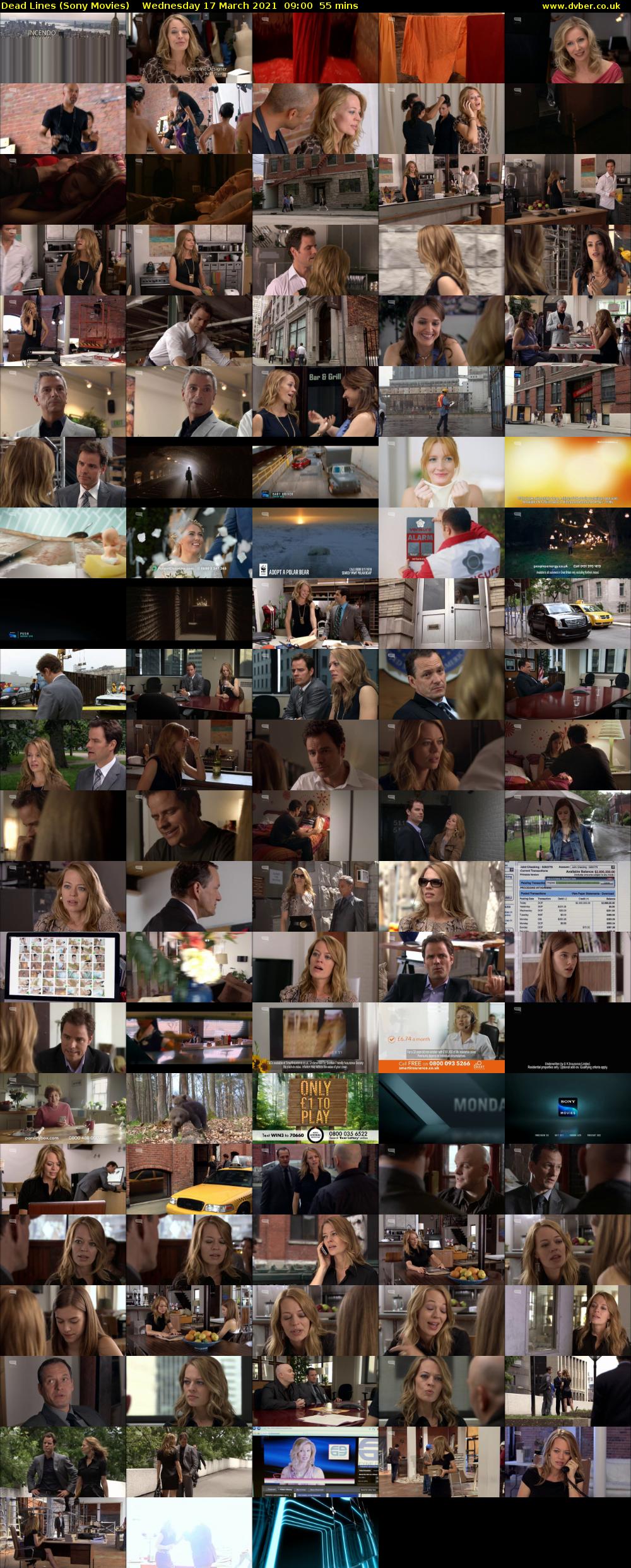 Dead Lines (Sony Movies) Wednesday 17 March 2021 09:00 - 09:55