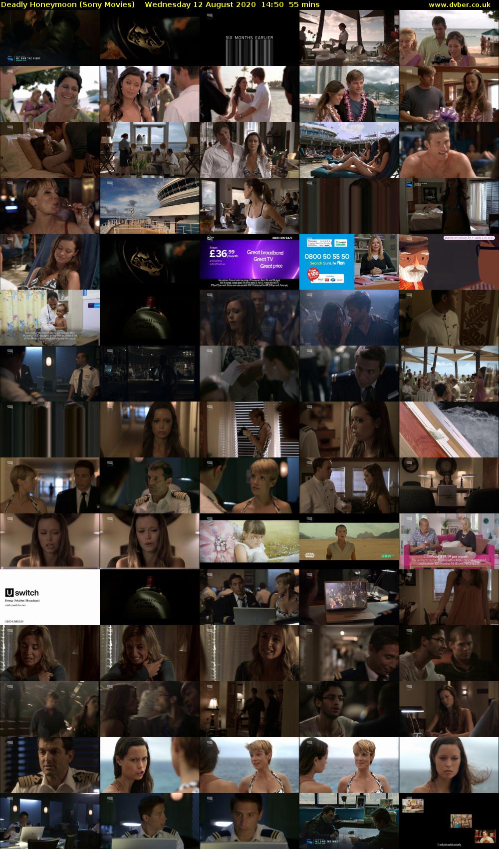 Deadly Honeymoon (Sony Movies) Wednesday 12 August 2020 14:50 - 15:45