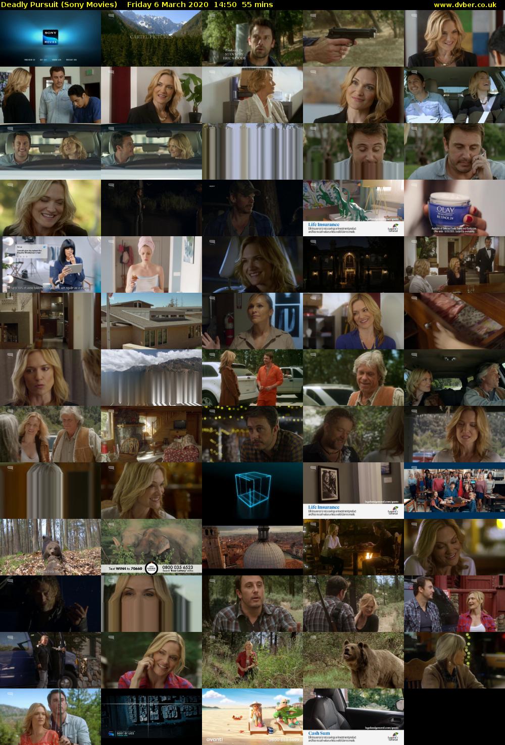 Deadly Pursuit (Sony Movies) Friday 6 March 2020 14:50 - 15:45