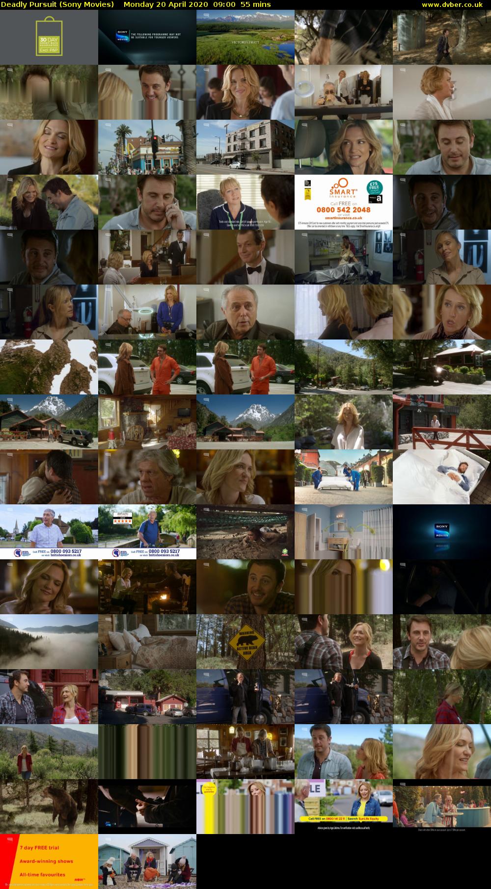 Deadly Pursuit (Sony Movies) Monday 20 April 2020 09:00 - 09:55