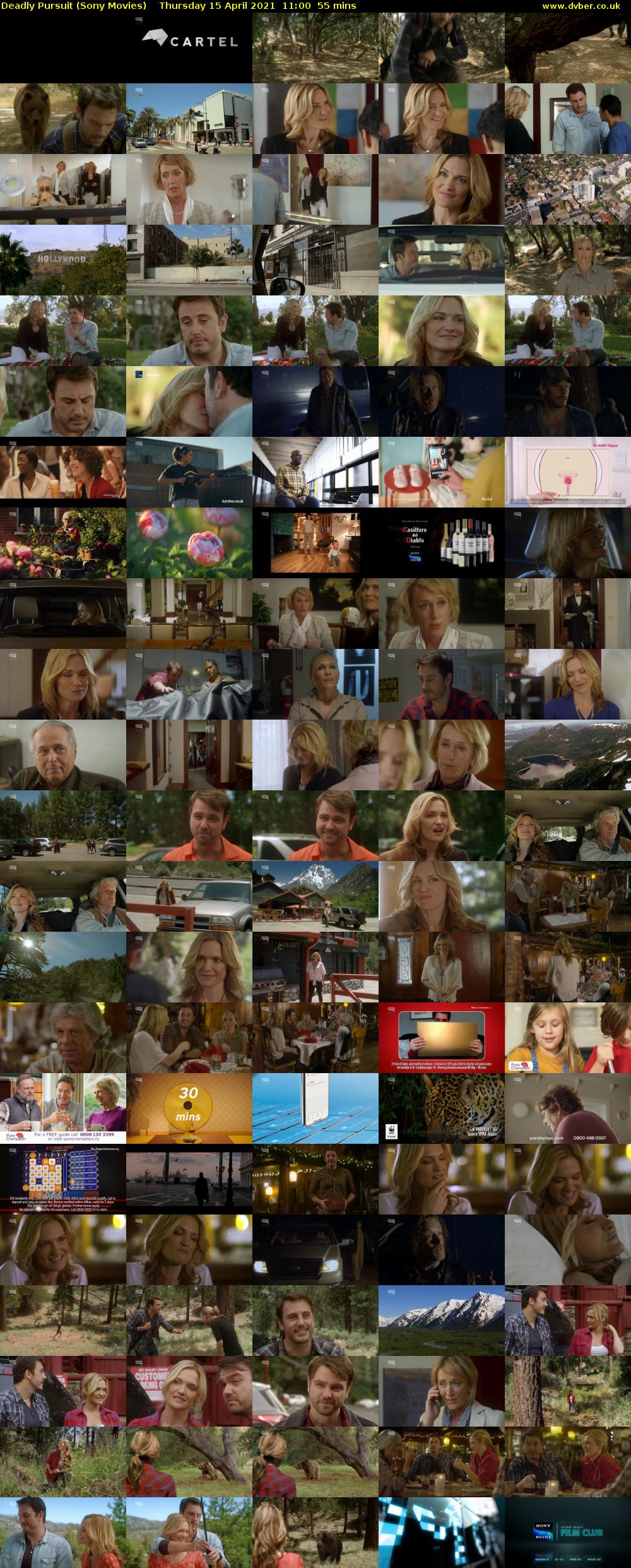 Deadly Pursuit (Sony Movies) Thursday 15 April 2021 11:00 - 11:55