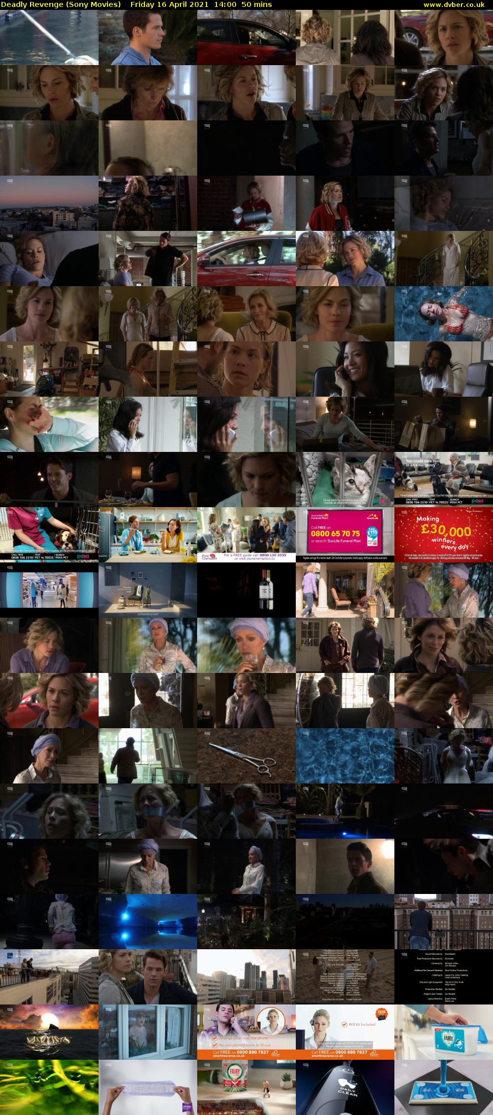 Deadly Revenge (Sony Movies) Friday 16 April 2021 14:00 - 14:50