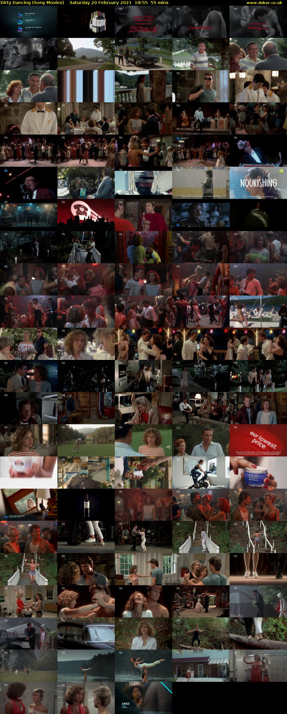 Dirty Dancing (Sony Movies) Saturday 20 February 2021 18:55 - 19:50