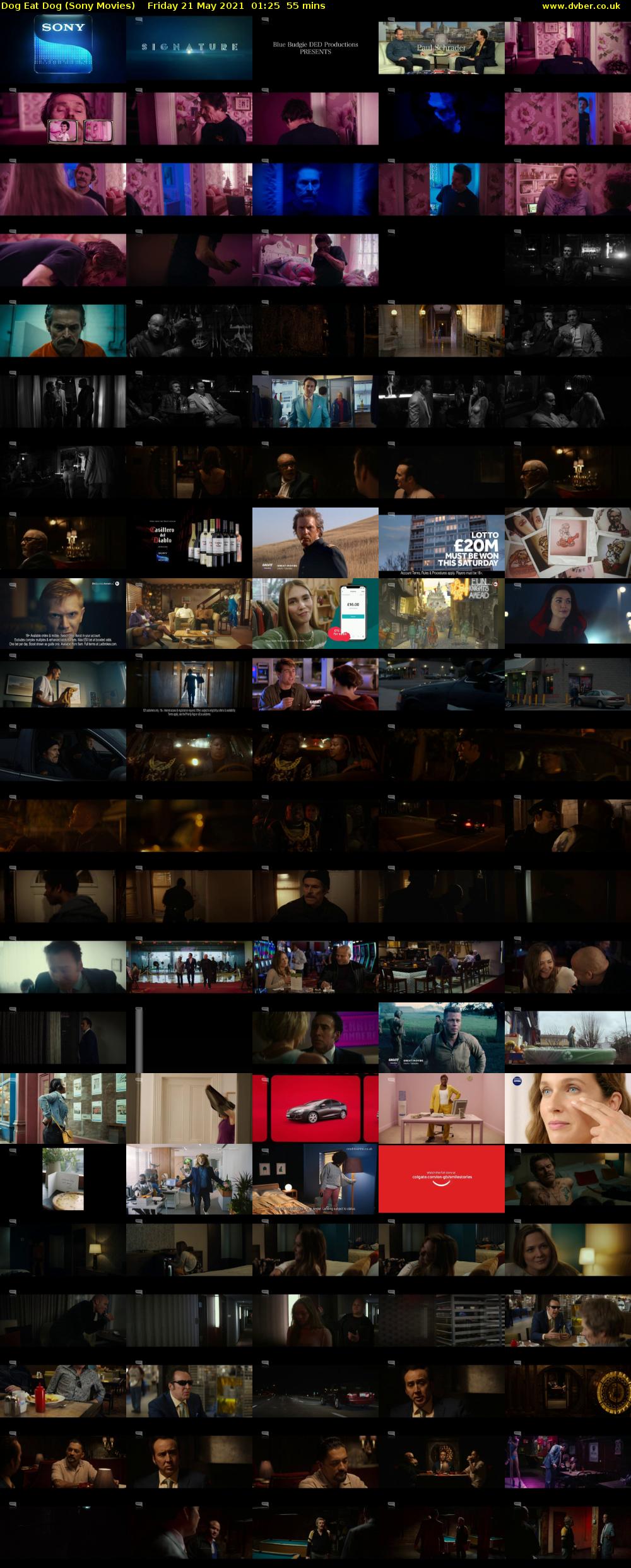 Dog Eat Dog (Sony Movies) Friday 21 May 2021 01:25 - 02:20