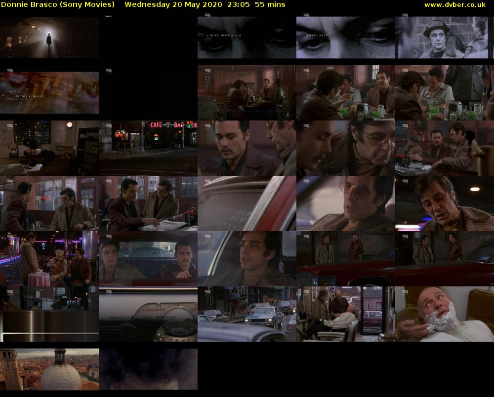 Donnie Brasco (Sony Movies) Wednesday 20 May 2020 23:05 - 00:00