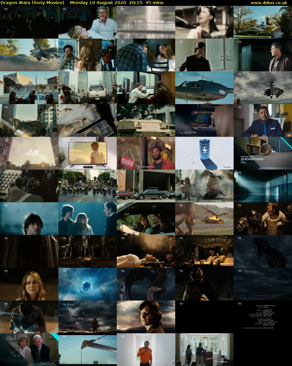 Dragon Wars (Sony Movies) Monday 10 August 2020 20:15 - 21:00