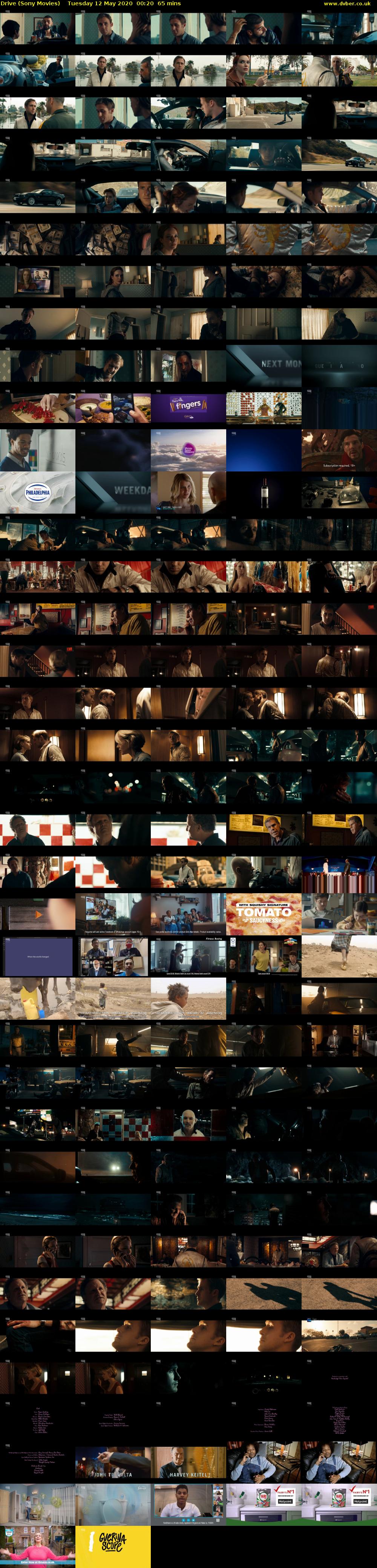 Drive (Sony Movies) Tuesday 12 May 2020 00:20 - 01:25