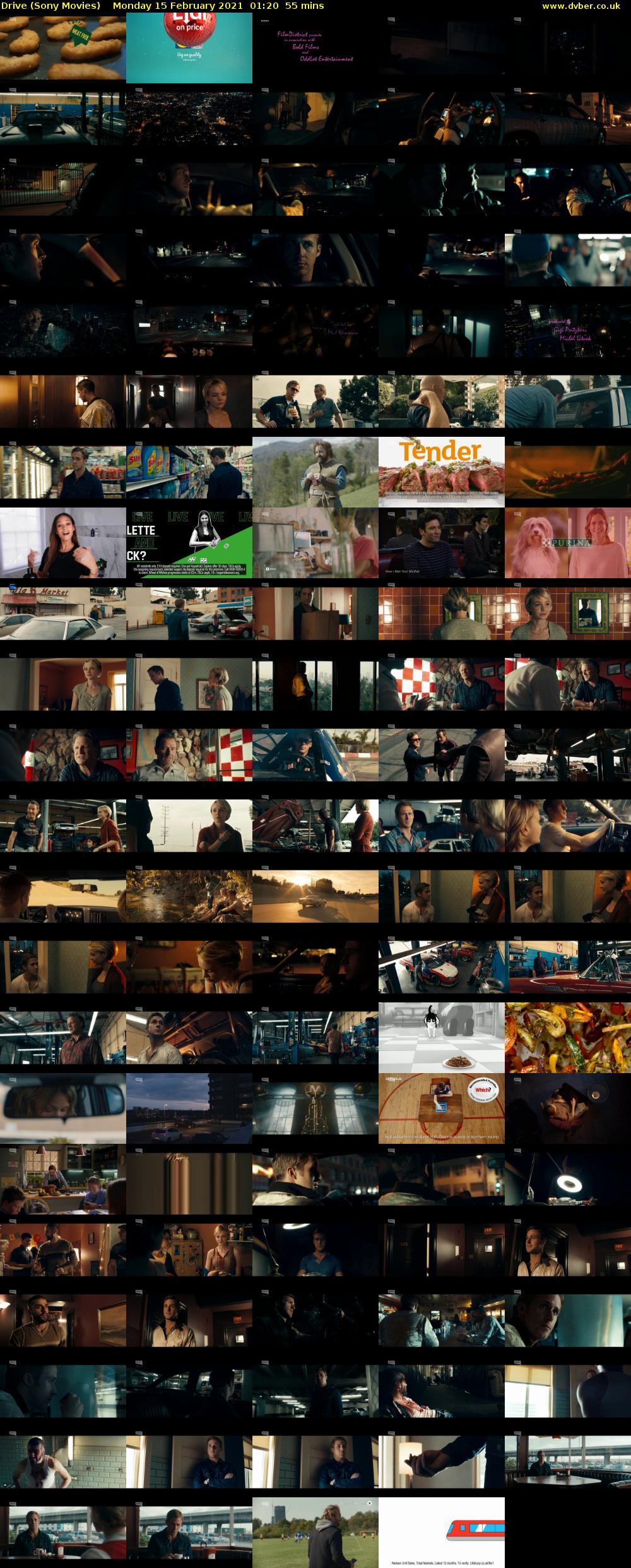 Drive (Sony Movies) Monday 15 February 2021 01:20 - 02:15