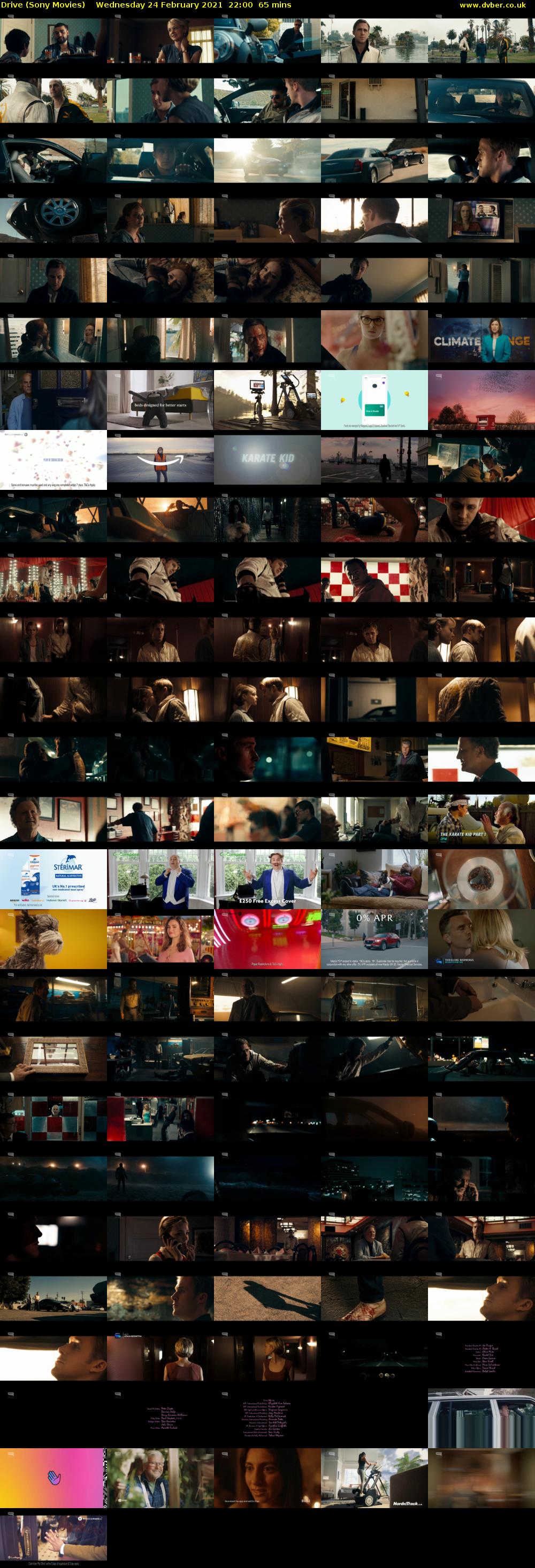 Drive (Sony Movies) Wednesday 24 February 2021 22:00 - 23:05