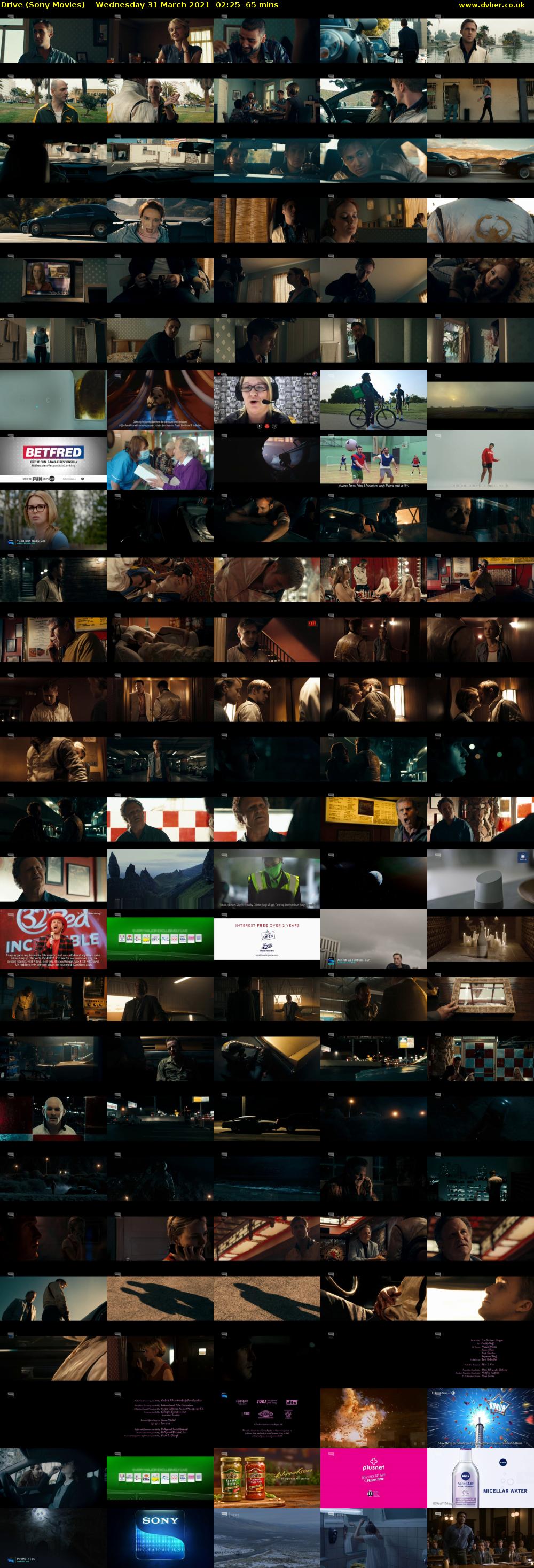 Drive (Sony Movies) Wednesday 31 March 2021 02:25 - 03:30