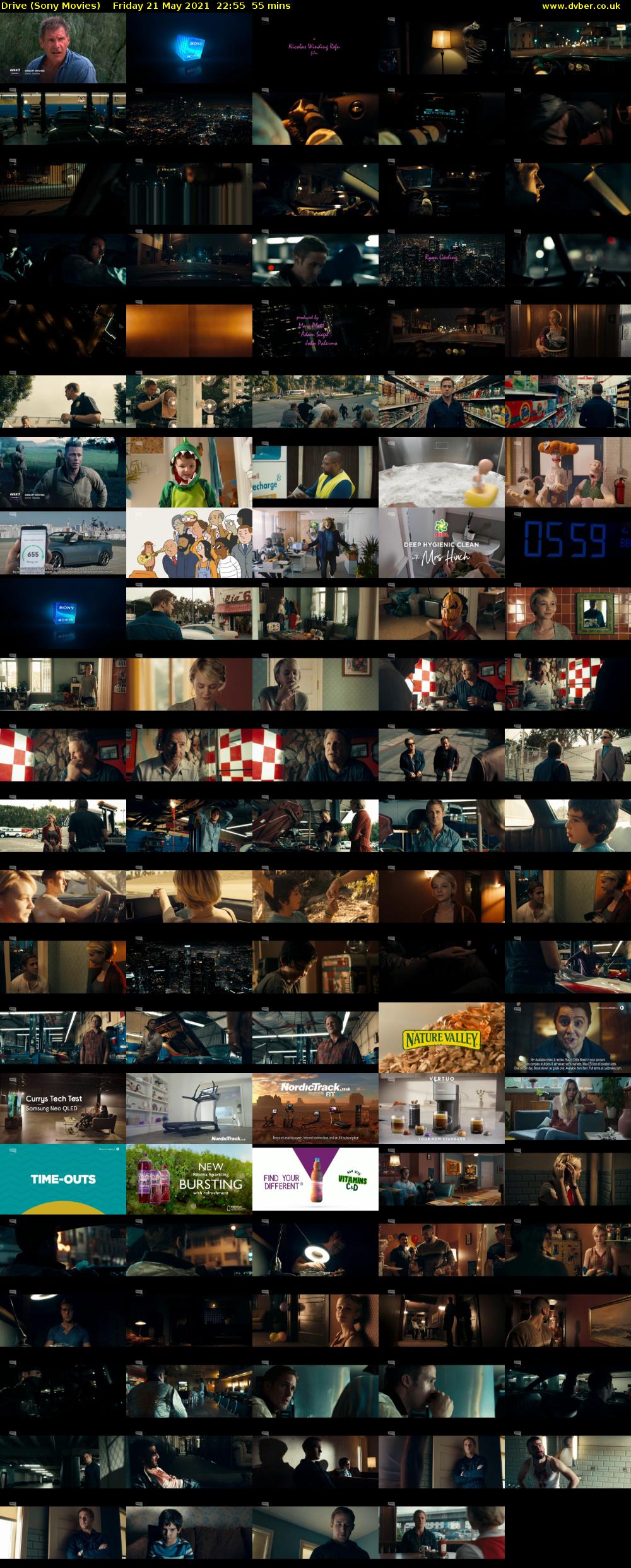 Drive (Sony Movies) Friday 21 May 2021 22:55 - 23:50