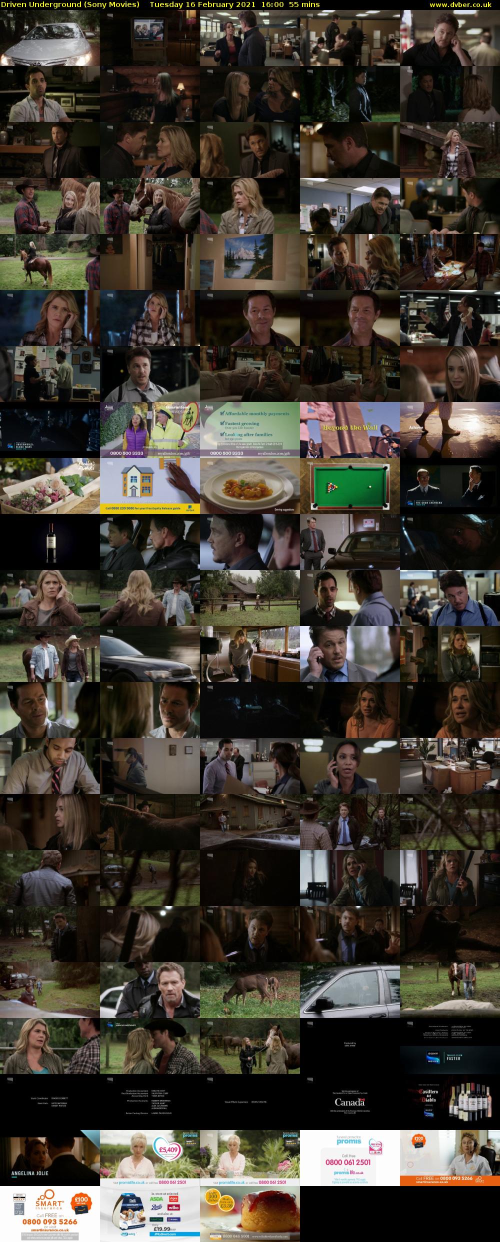 Driven Underground (Sony Movies) Tuesday 16 February 2021 16:00 - 16:55
