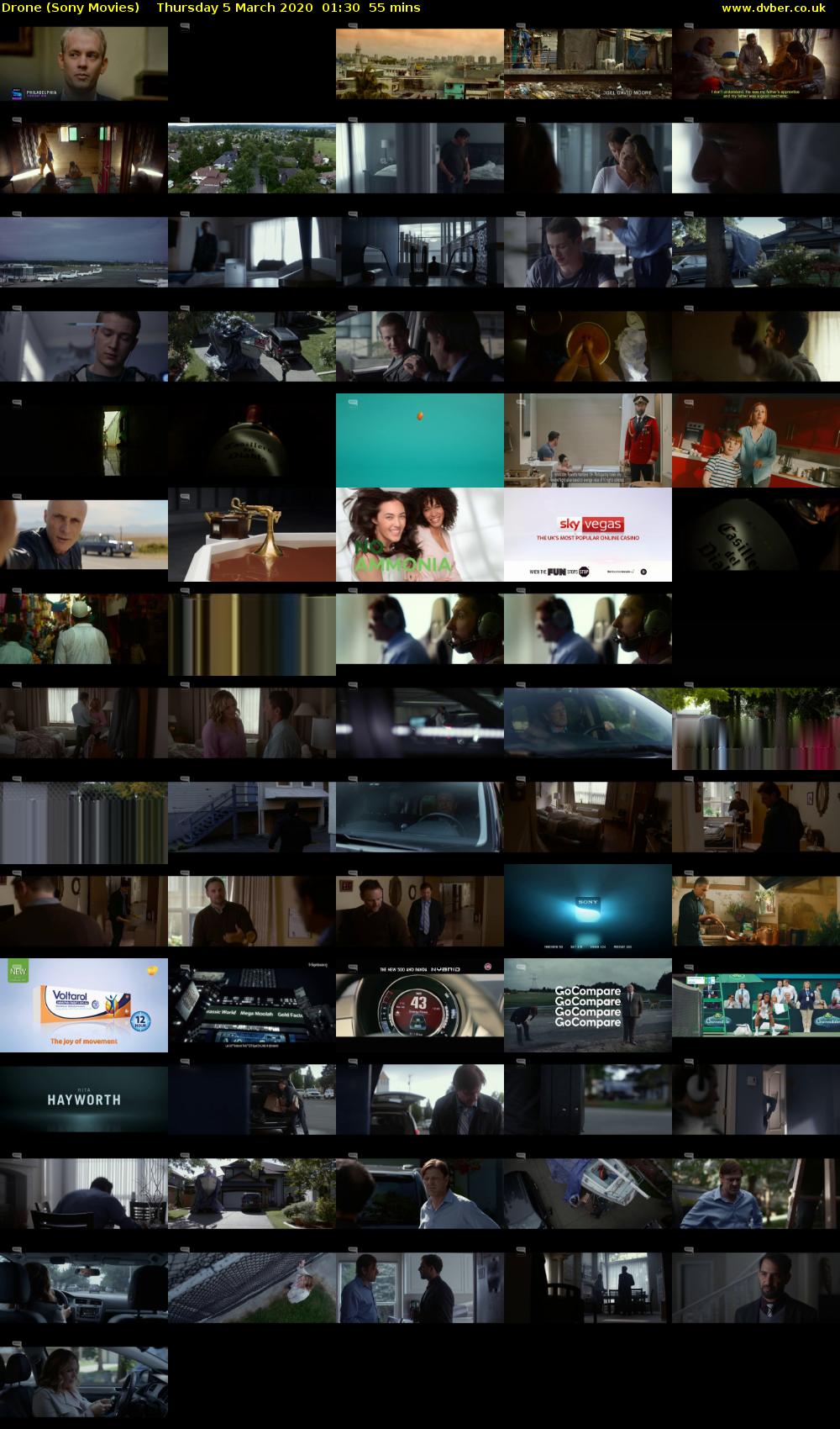 Drone (Sony Movies) Thursday 5 March 2020 01:30 - 02:25