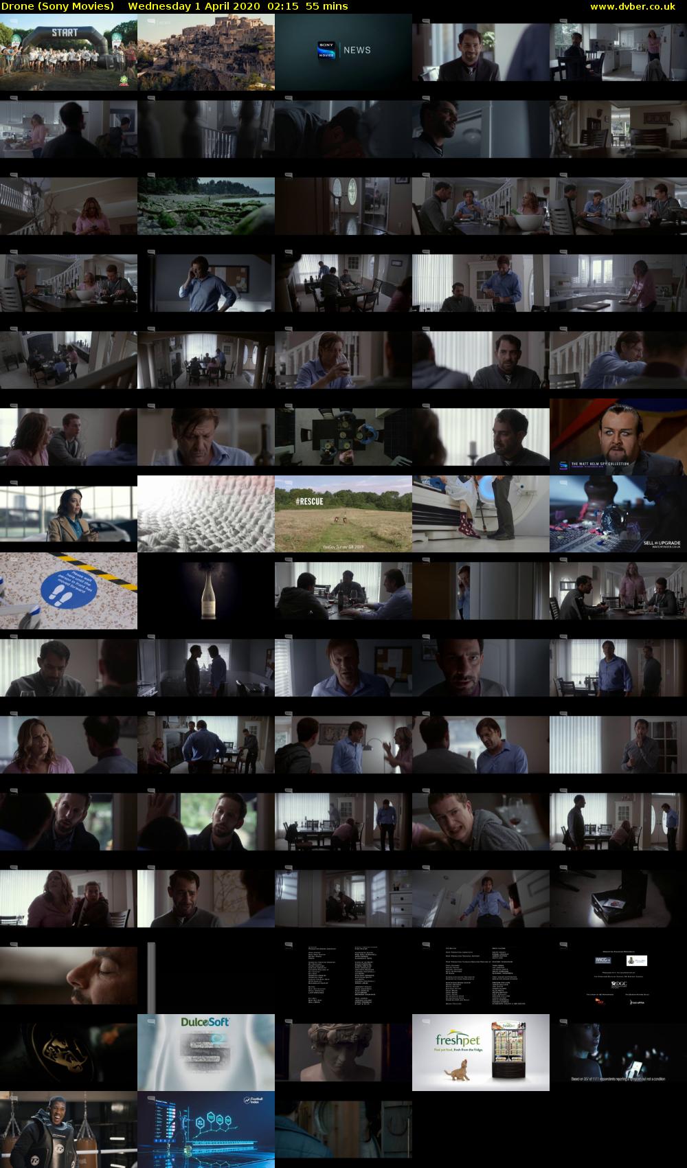 Drone (Sony Movies) Wednesday 1 April 2020 02:15 - 03:10