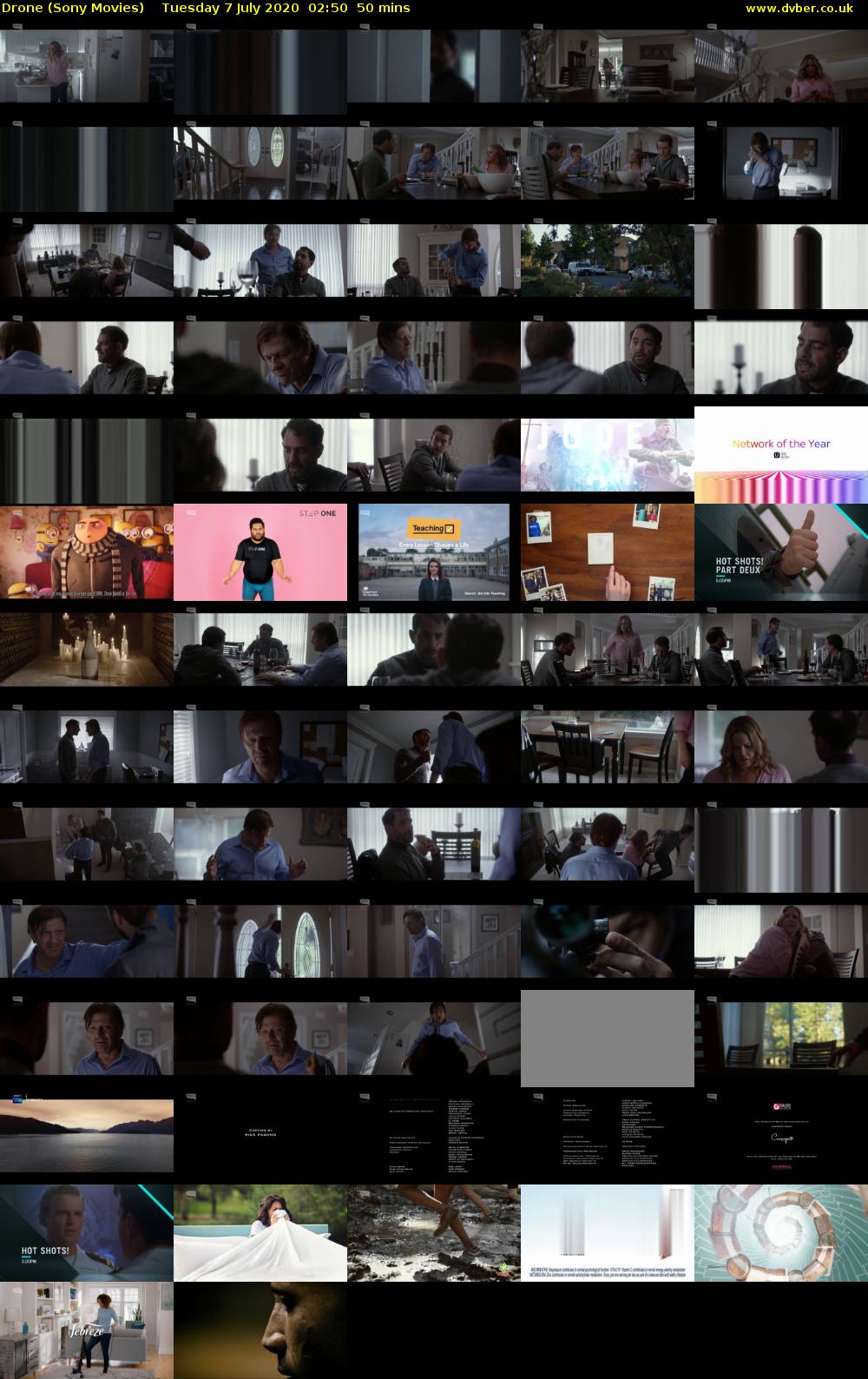 Drone (Sony Movies) Tuesday 7 July 2020 02:50 - 03:40