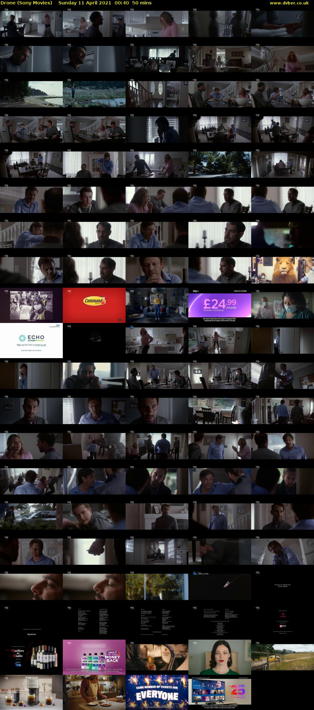 Drone (Sony Movies) Sunday 11 April 2021 00:40 - 01:30